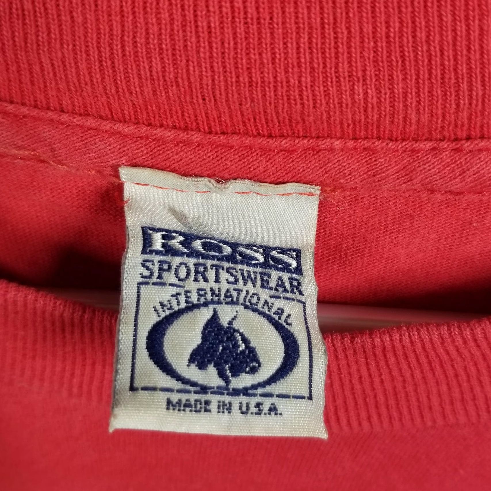 Vintage VINTAGE Blame The Dog Shirt Mens XL Red Ross Sportswear USA Funny Fart Tee 90s Size US XL / EU 56 / 4 - 4 Thumbnail