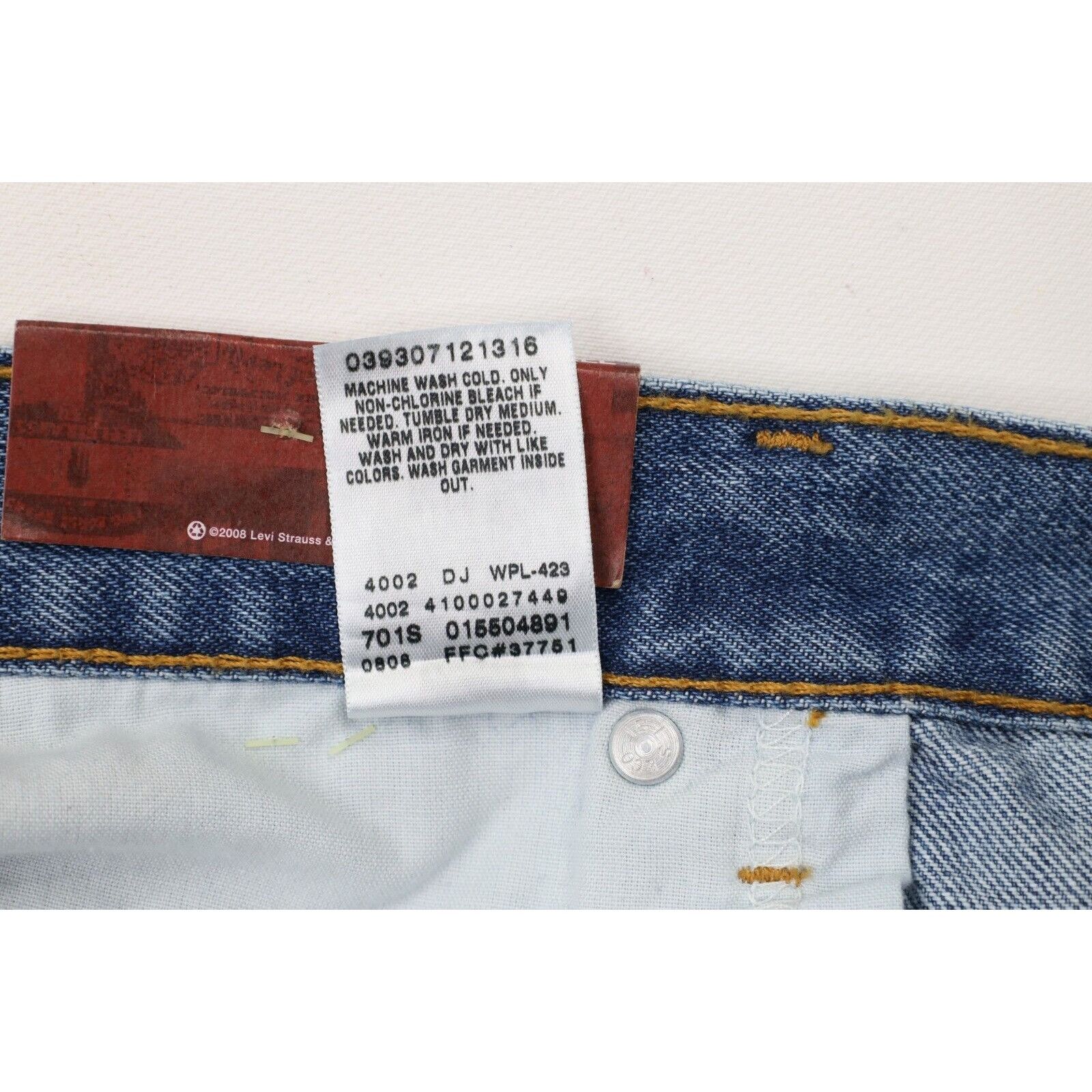 Levi's × Vintage Deadstock Vintage Y2K Levis 550 Relaxed Fit Denim Jeans Size US 44 / EU 60 - 8 Thumbnail