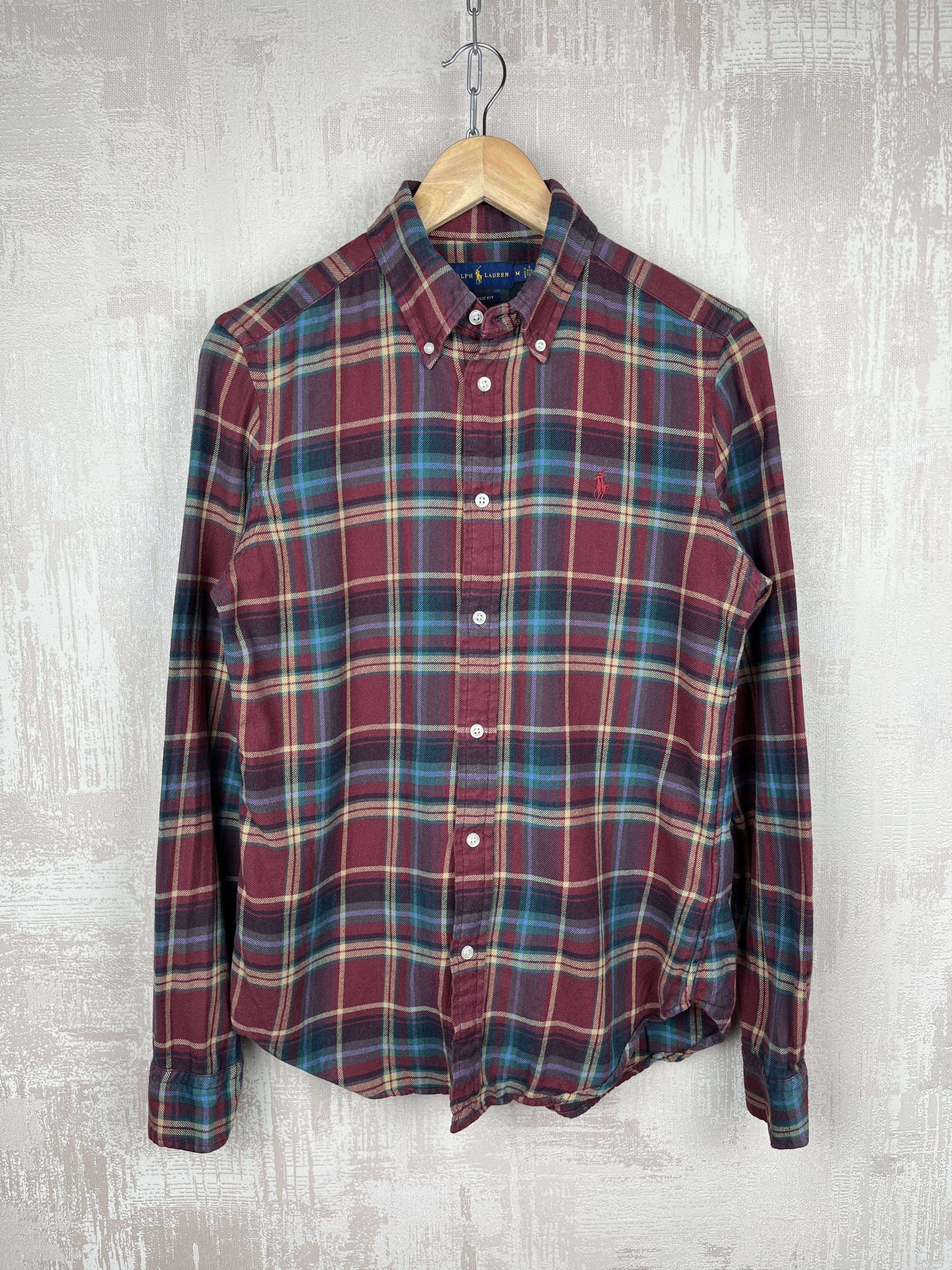 Ralph Lauren Ralph Lauren Check Plaid Flannel Long Sleeve Shirt Size S-M Size US M / EU 48-50 / 2 - 2 Thumbnail