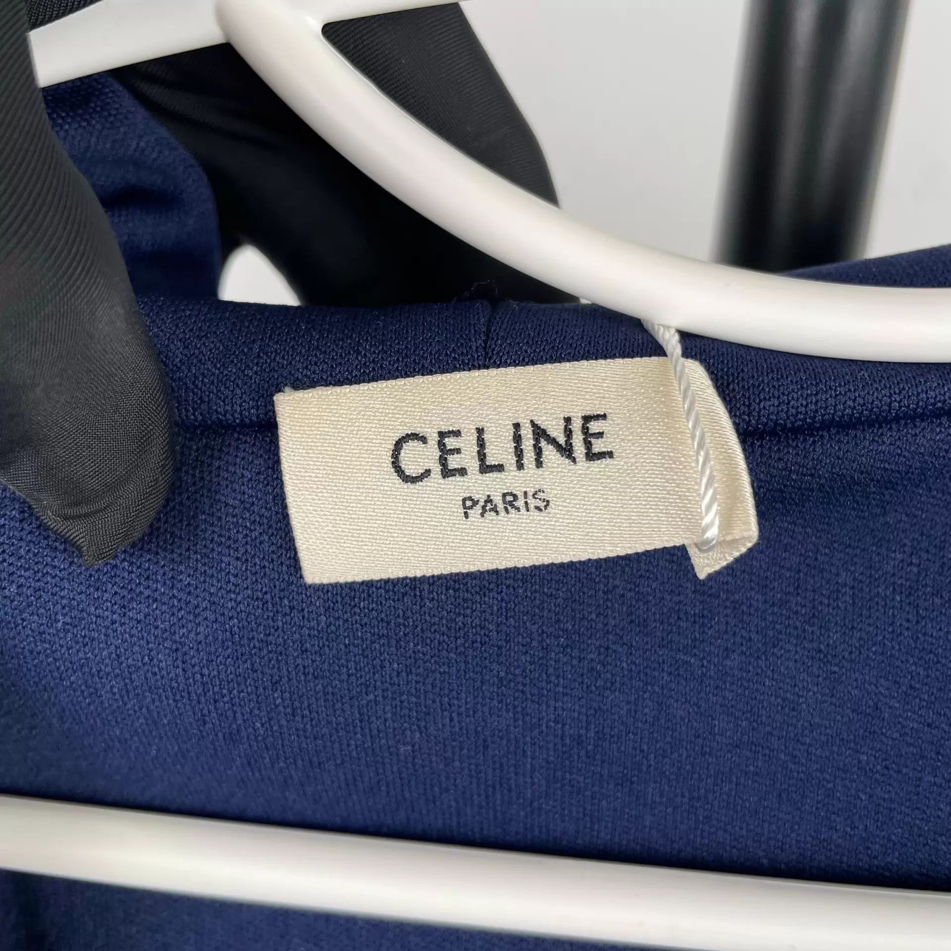 Celine Celine Blue Long Sleeve Jacket M Size M / US 6-8 / IT 42-44 - 3 Thumbnail