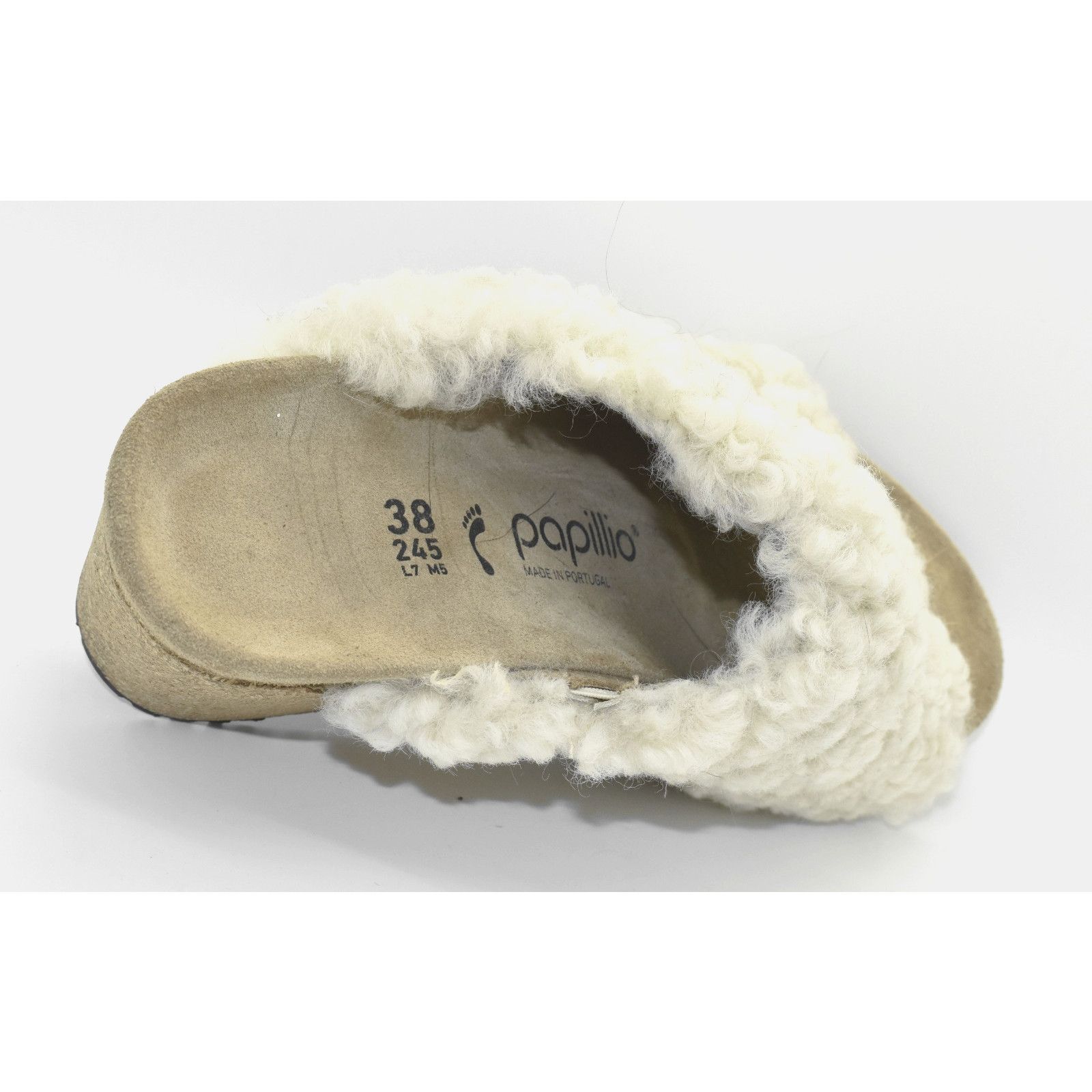 Birkenstock PAPILLIO BY BIRKENSTOCK Namica Teddy Shearling Wool Wedge 38 Size US 7 / IT 37 - 4 Thumbnail