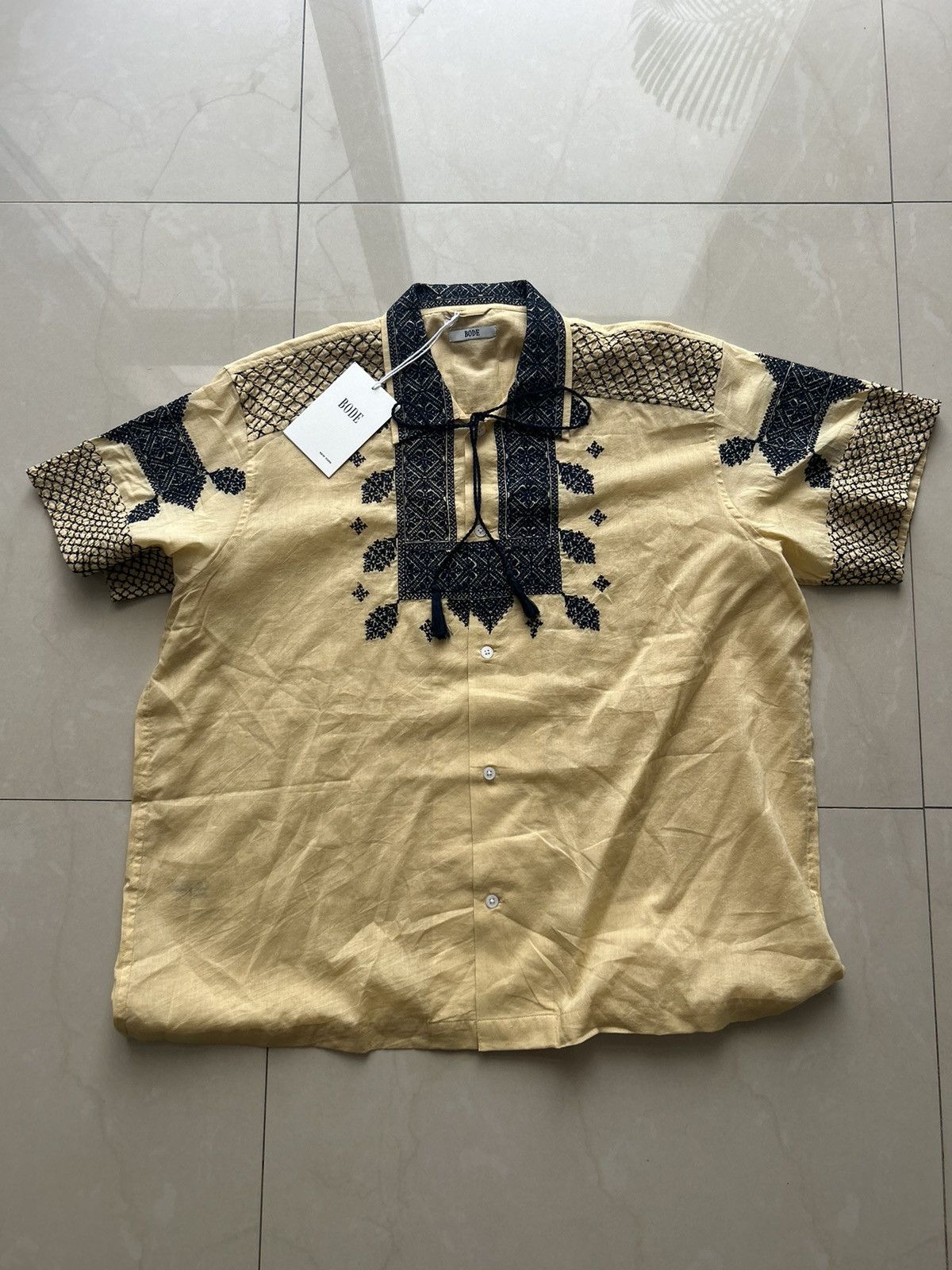 Bode Bode Eastern mosaic shirt | Grailed