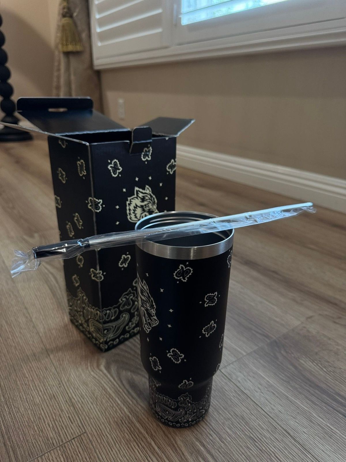 Darc Sport Western Wolf Travel Tumbler Size ONE SIZE - 3 Thumbnail