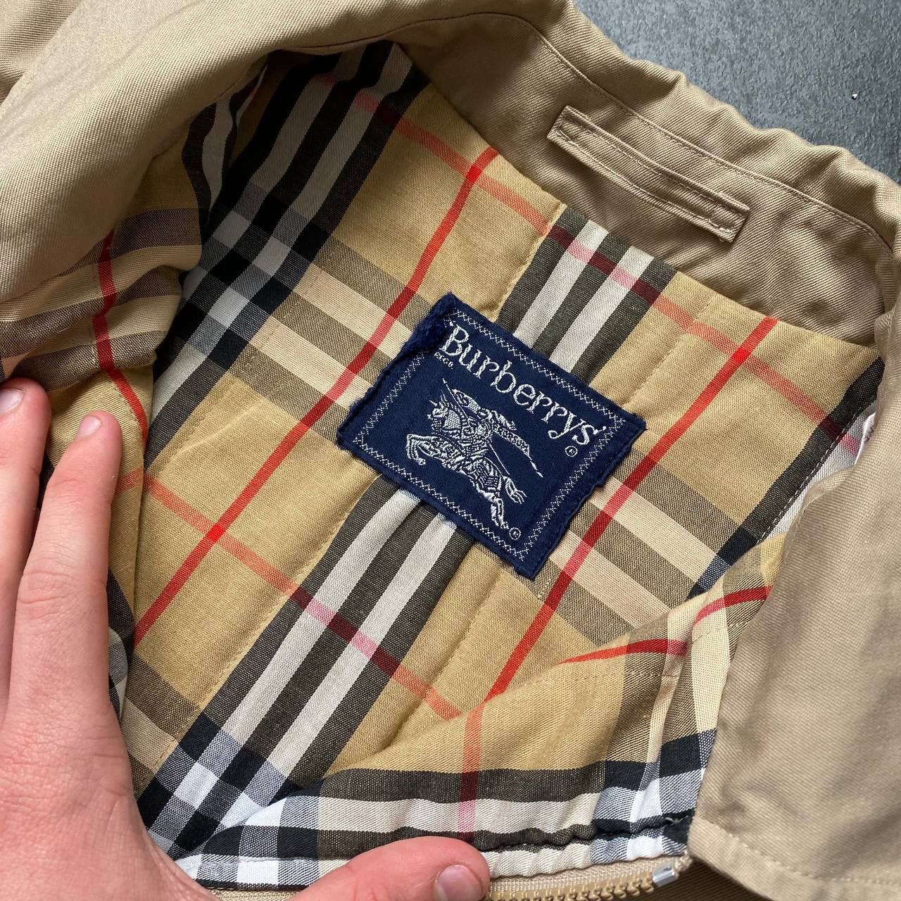 Burberry × Vintage Vintage rare Burberry vest hype Size US M / EU 48-50 / 2 - 6 Thumbnail