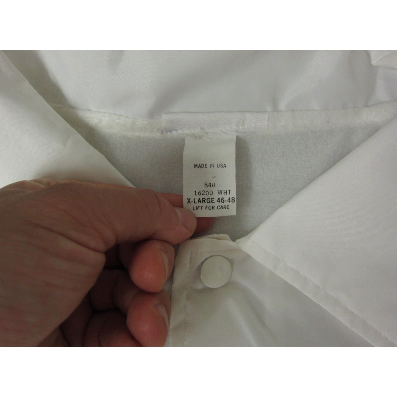 John Deere VINTAGE John Deere Jacket Mens XL White 80s Bomber Nylon Satin Workwear Large XL Mens Size US XL / EU 56 / 4 - 4 Thumbnail