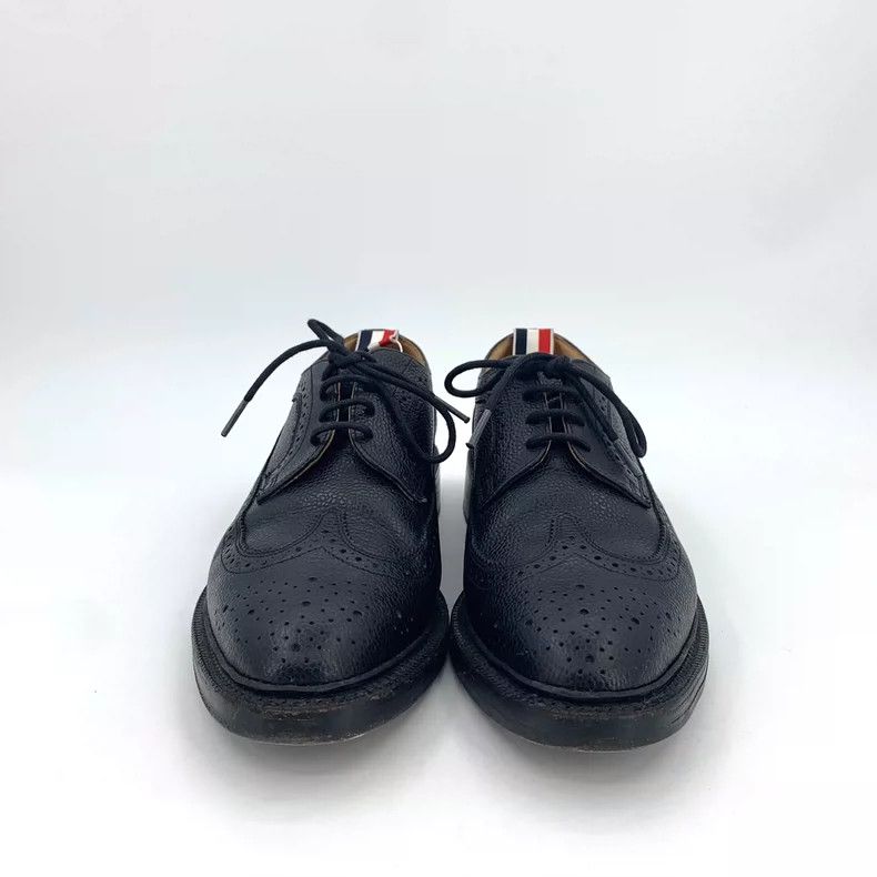 Thom Browne Thom Browne Black brocade carved lace up casual leather sh Size US 9 / EU 42 - 3 Thumbnail