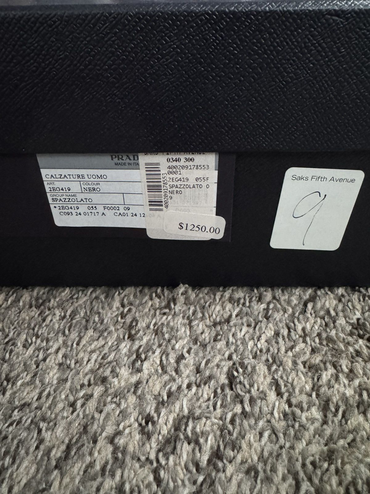 Prada Prada Monolith Brushed Leather Loafer. Size US 9 / EU 42 - 9 Thumbnail