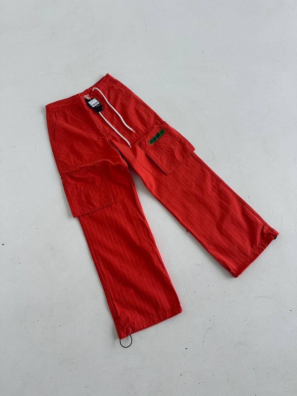 Brain Dead Brain Dead Knife Pleat Run Pant-Red Size 25" / US 0 / IT 36 - 1 Thumbnail