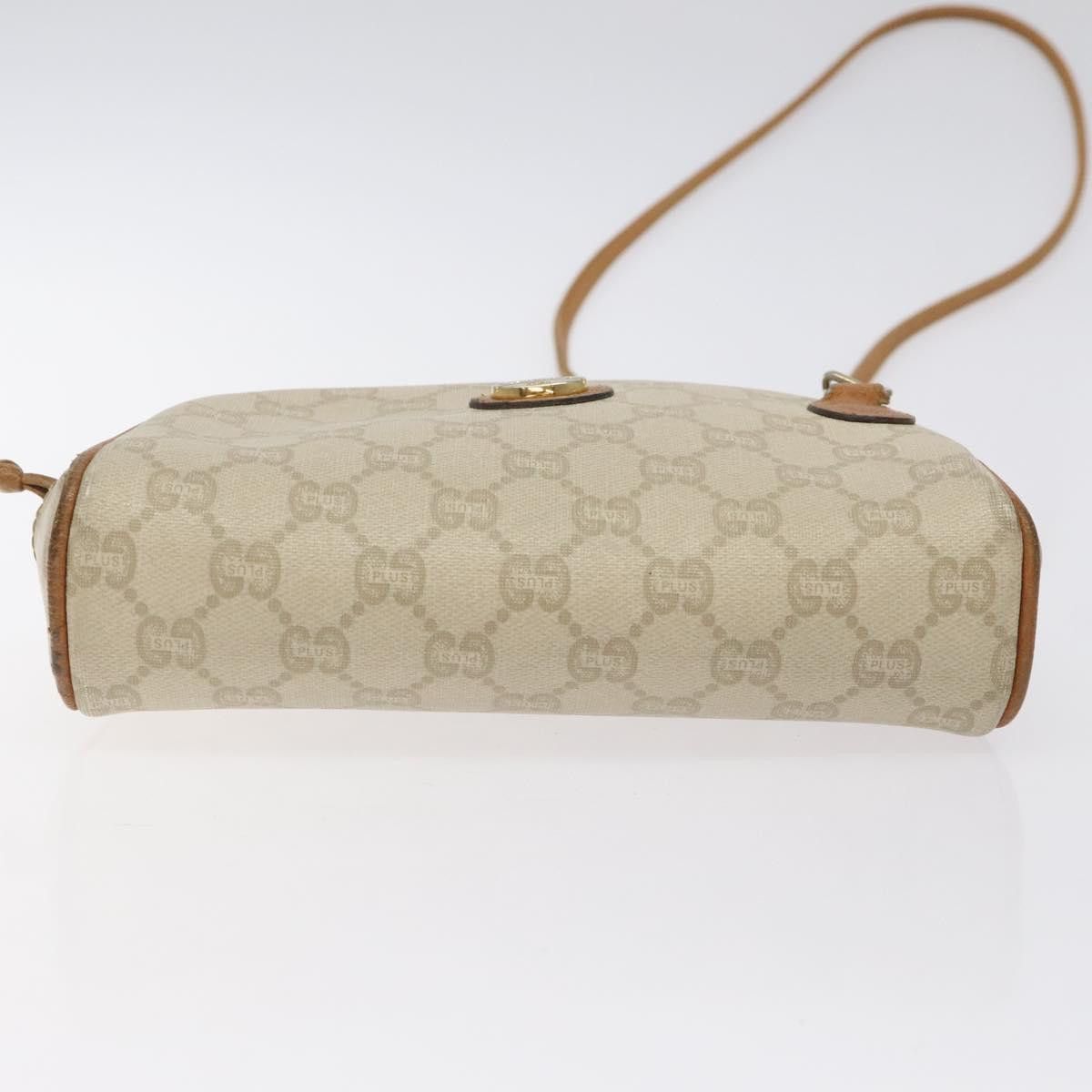 Gucci GUCCI GG Plus Supreme Shoulder Bag Pvc Ivory Gold Size ONE SIZE - 9 Thumbnail