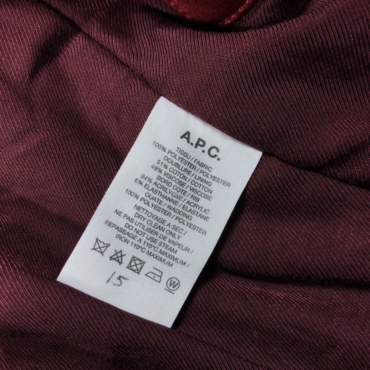 A.P.C. A.P.C MA-1 Bomber Jacket Size US XS / EU 42 / 0 - 10 Thumbnail