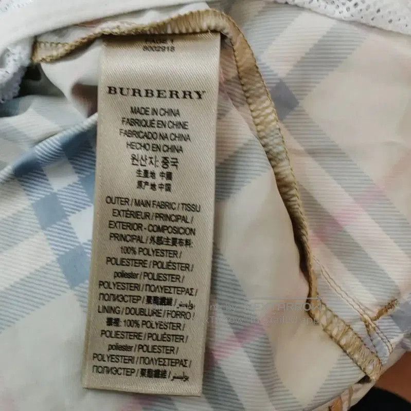 Burberry Burberry Women's Khaki Check Cotton Shorts. Size 29" - 6 Thumbnail