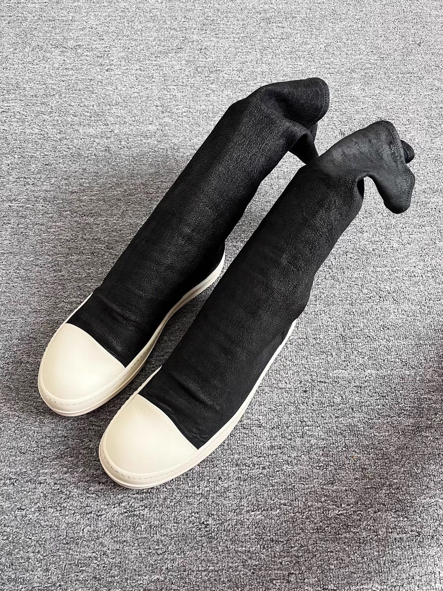Rick Owens Rick Owens Men's Tall Boots K34 Size US 8.5 / EU 41-42 - 2 Thumbnail