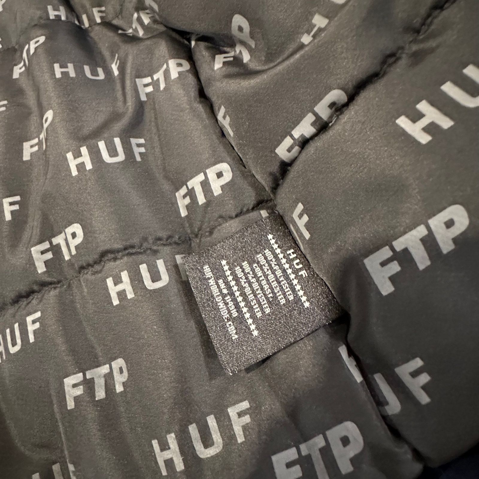 Fuck The Population × Huf HUF x FTP Front Embroidery Padded Nylon Jacket - Size Large Size US L / EU 52-54 / 3 - 11 Thumbnail