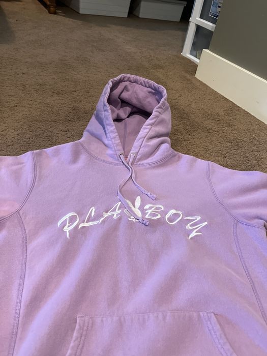 Supreme playboy hoodie store lavender