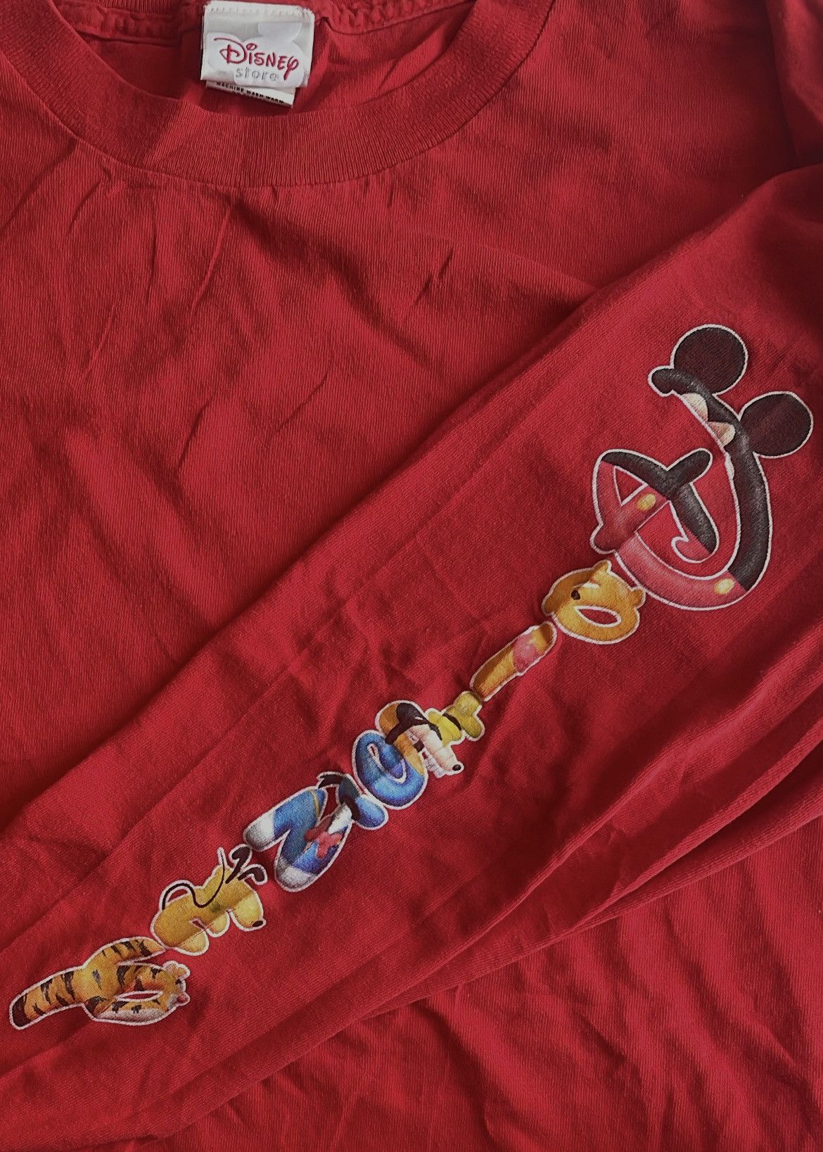 Disney Vintage 90s Micky Mouse Longsleeve Size US XL / EU 56 / 4 - 3 Thumbnail