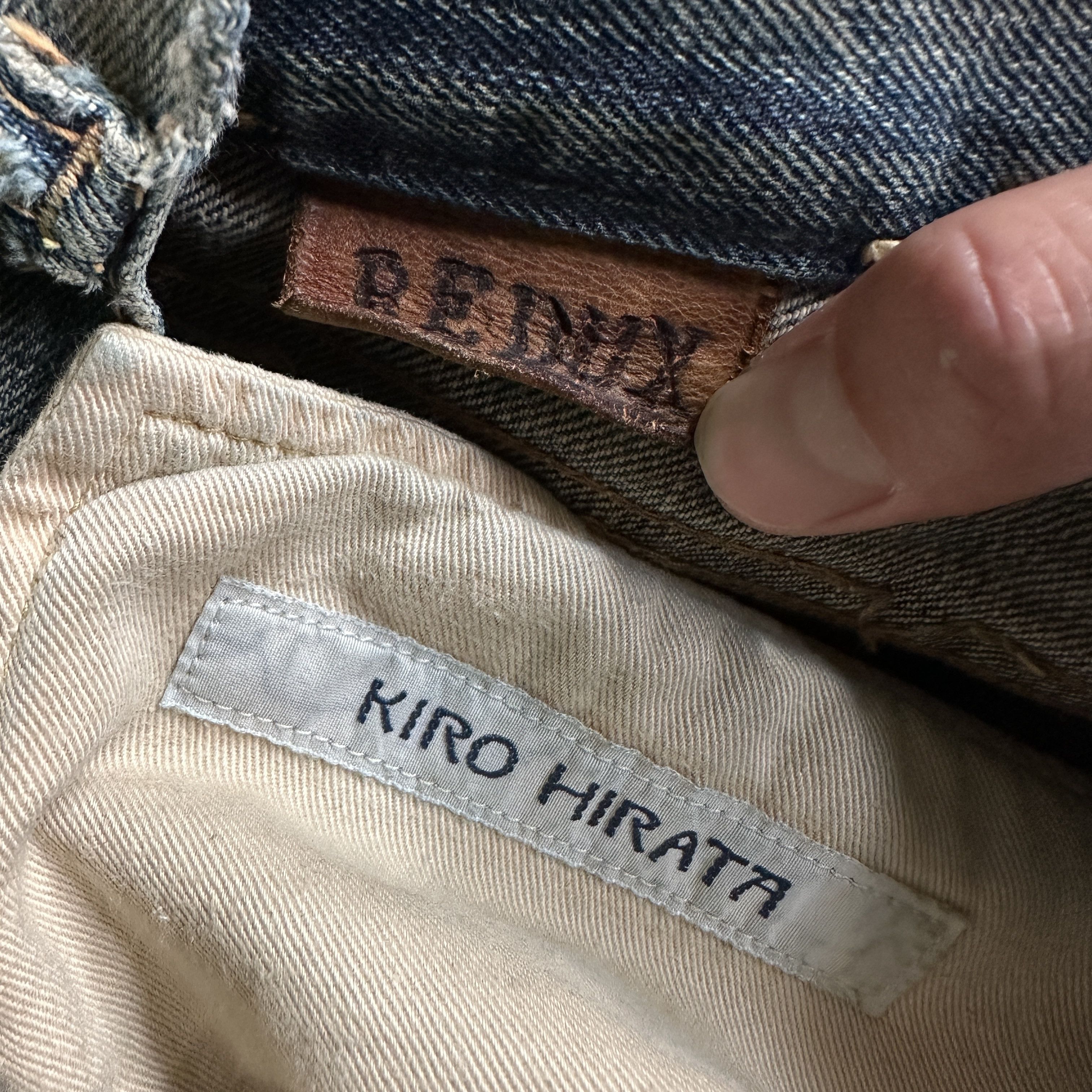 Kapital × Kapital Kountry Boro Redux buckle back selvedge denim boot flare cut Size US 38 / EU 54 - 19 Thumbnail