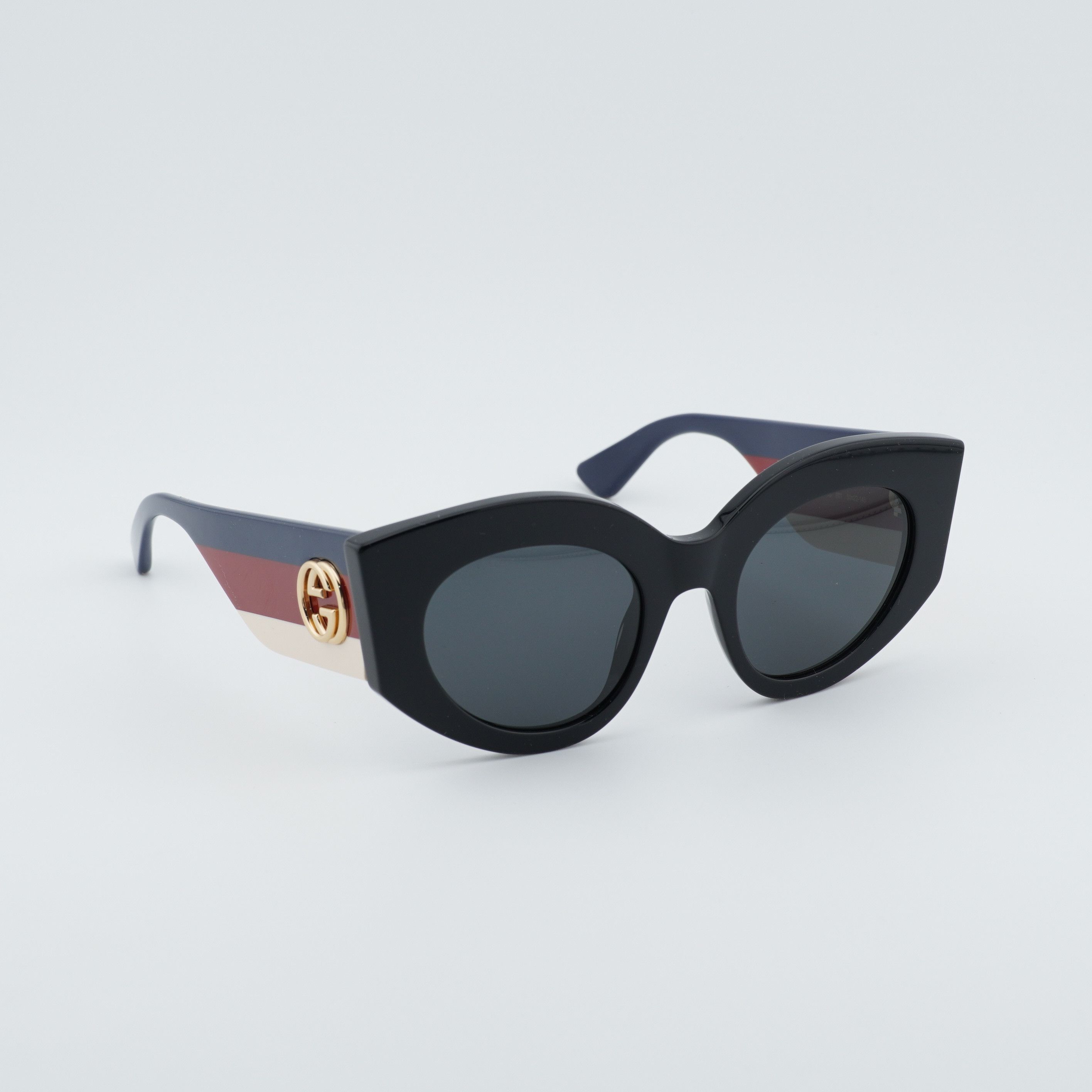 Gucci Gucci GG0275S 001 Women Sunglasses Black Cat Eye Frame Size ONE SIZE - 1 Thumbnail