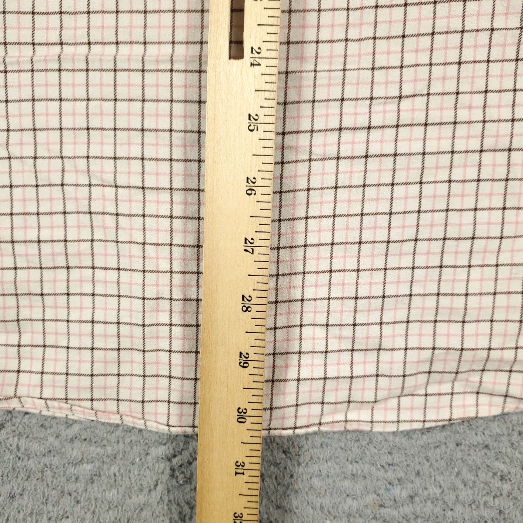 Ralph Lauren Ralph Lauren Button-Up Shirt Mens Medium Beige Check Long Sleeve Classic Preppy Size US M / EU 48-50 / 2 - 7 Thumbnail