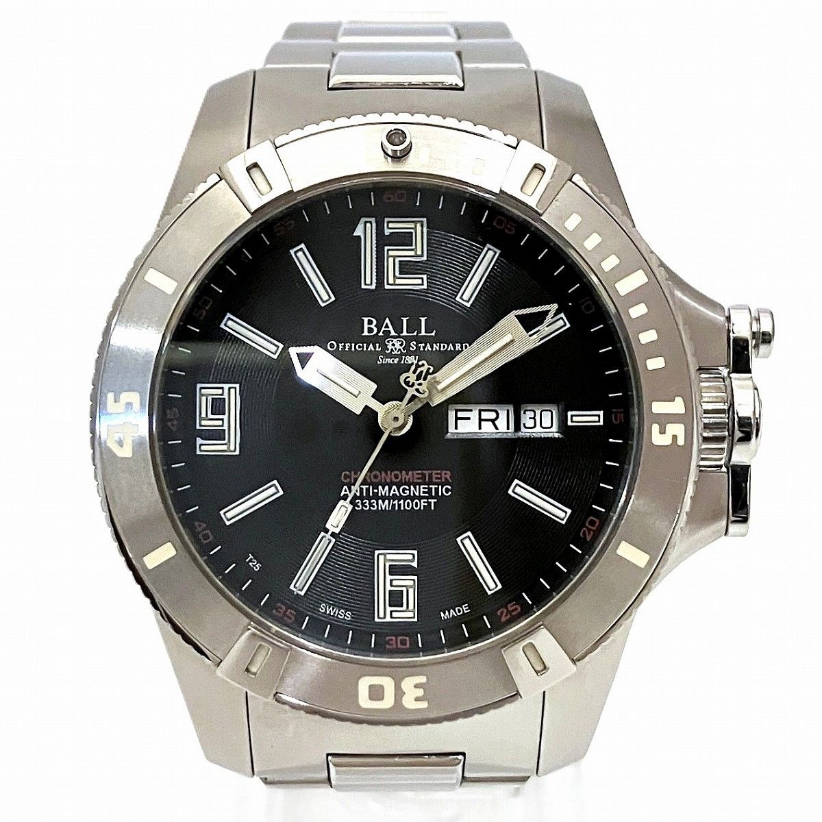 Other BALL BALLWATCH Engineer Hydrocarbon SpaceMaster Stainless Steel Metal Automatic DM2036A-SCAJ-BK DUTY FREE for USA Size ONE SIZE - 1 Thumbnail