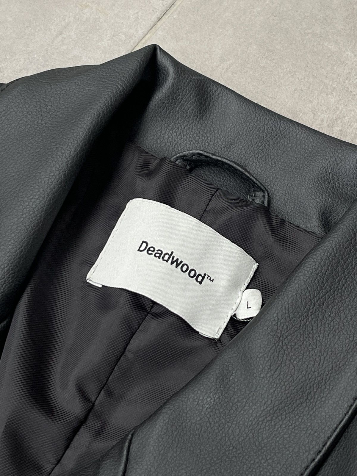 Deadwood !DS! FW23 Deadwood Vanian Cactus Black Leather Coat Size US M / EU 48-50 / 2 - 13 Thumbnail