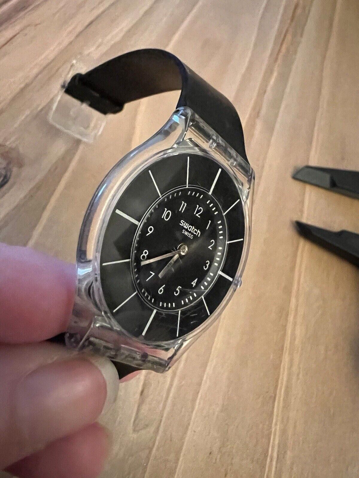 Swatch Black Vintage Swatch New Battery Size ONE SIZE - 2 Thumbnail