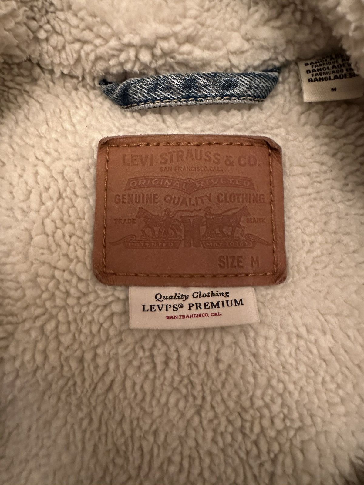 Levi's × Levi's Vintage Clothing × Vintage Levi's Sherpa Lined Trucker Jacket Size US M / EU 48-50 / 2 - 3 Thumbnail