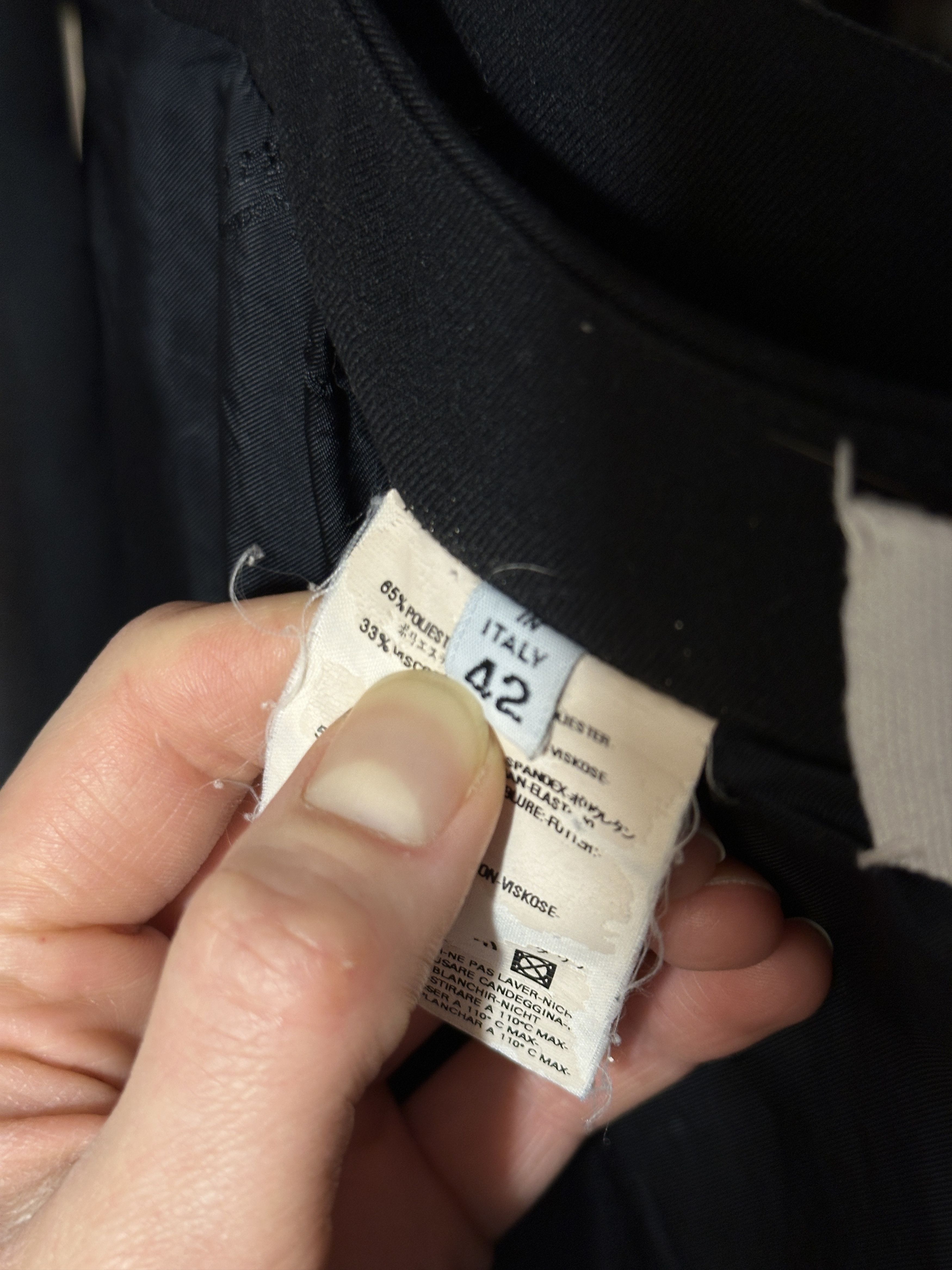 Maison Margiela Maison Margiela Black Cupro Culottes Size 28" / US 6 / IT 42 - 7 Thumbnail