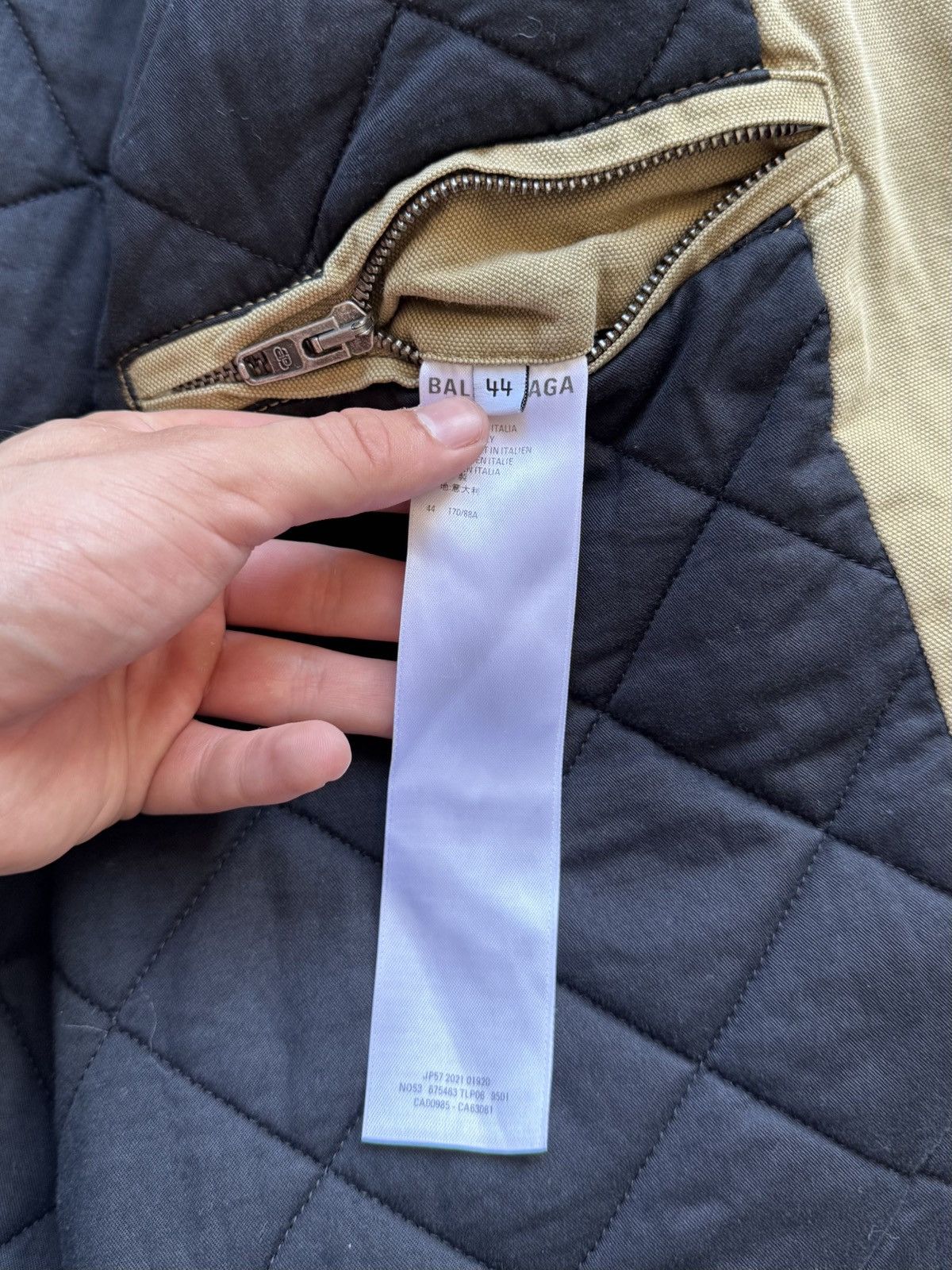 Balenciaga Balenciaga Detroit Canvas Jacket Size US S / EU 44-46 / 1 - 25 Thumbnail