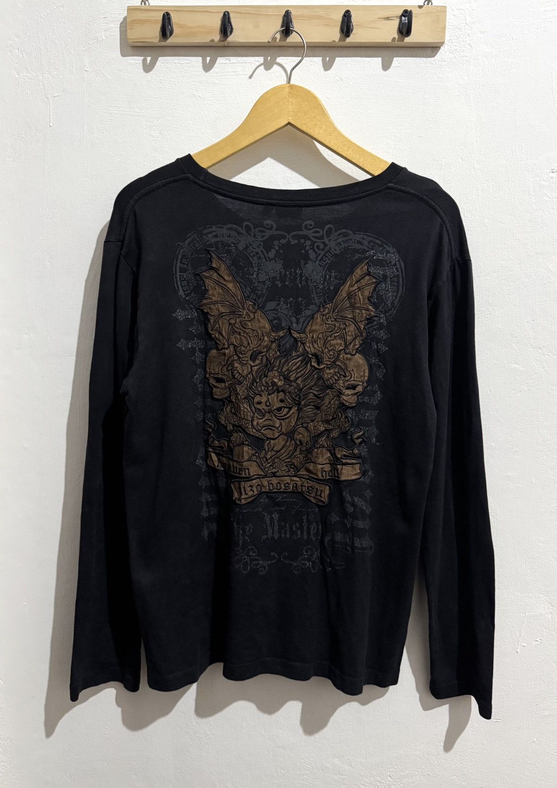 Hysteric Glamour Y2k Jizo-Bosatsu skull Ifsixwasnine style longsleeve Size US M / EU 48-50 / 2 - 1 Thumbnail
