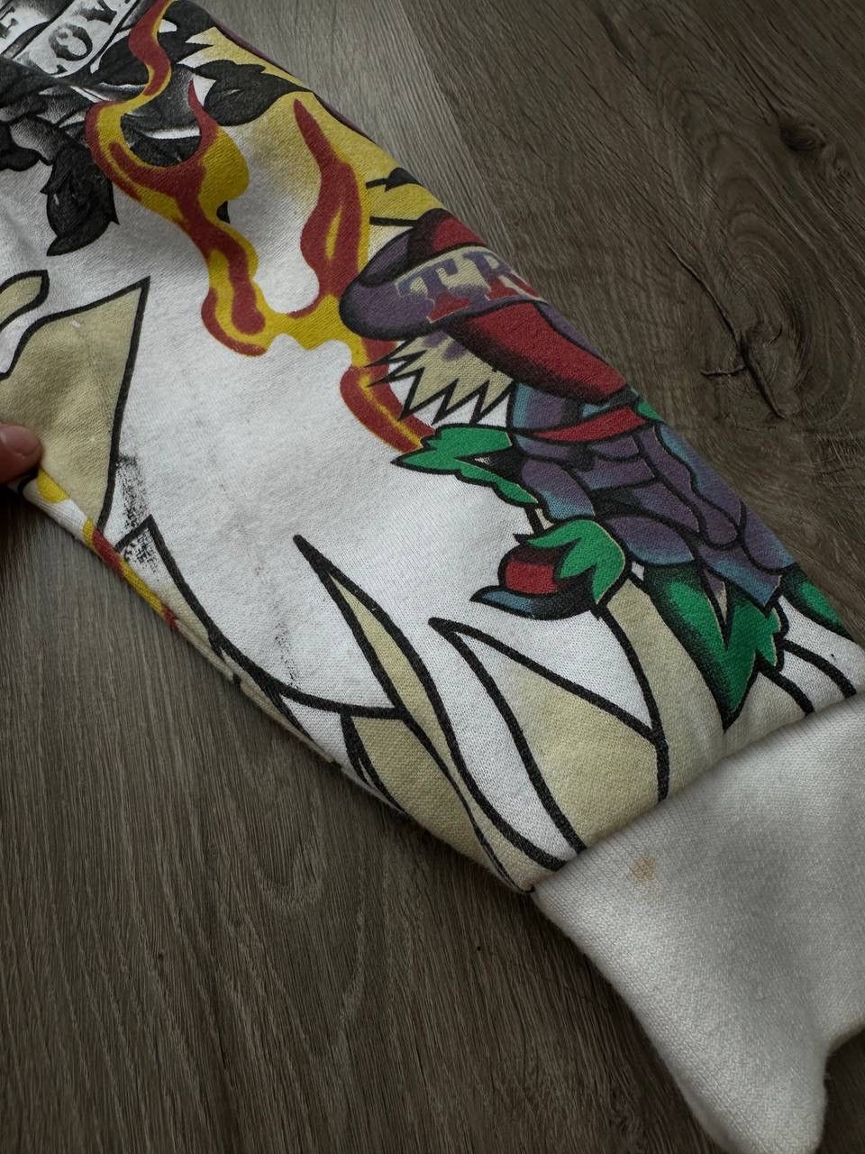 Christian Audigier × Ed Hardy × Vintage Vintage Ed Hardy Christian Audigier Hoodie Size US L / EU 52-54 / 3 - 24 Thumbnail