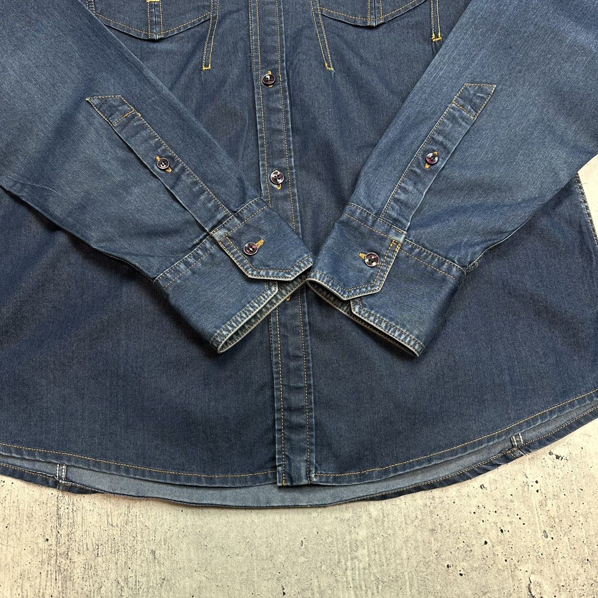 Versace × Versace Jeans Couture Versace Collection Trend Denim Shirt Size XL Size US XL / EU 56 / 4 - 6 Thumbnail