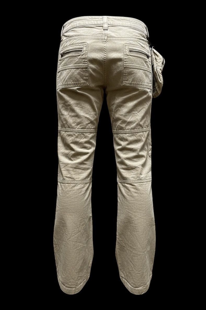 GOA 2000s Enagy 🇯🇵 Flare Multipocket Pants With Pouch Size 30" / US 8 / IT 44 - 4 Thumbnail