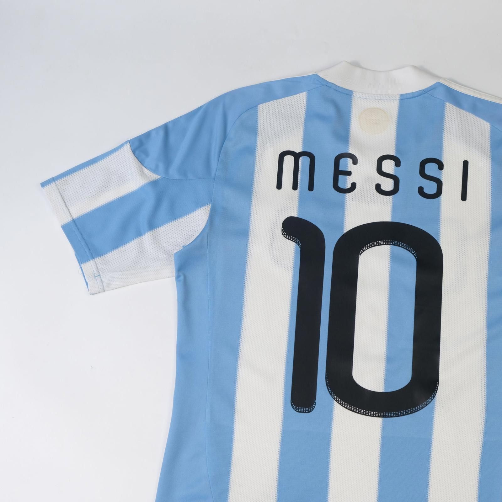 Adidas 2010/11 Argentina Home Shirt Messi (S) Size US S / EU 44-46 / 1 - 4 Thumbnail