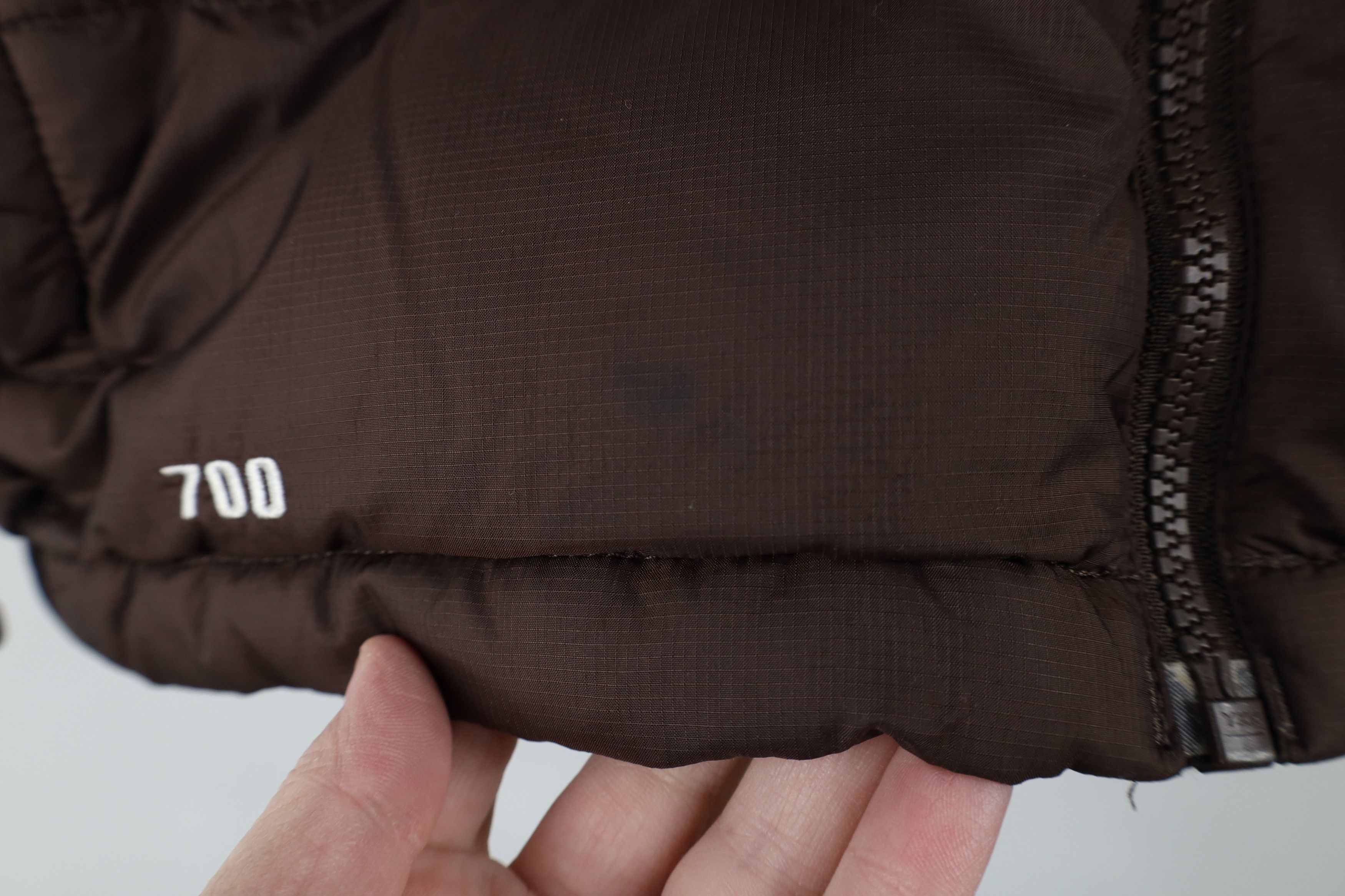 The North Face × Vintage Vintage The North Face Fill Nuptse Puffer Vest Jacket Brown Size M / US 6-8 / IT 42-44 - 7 Thumbnail