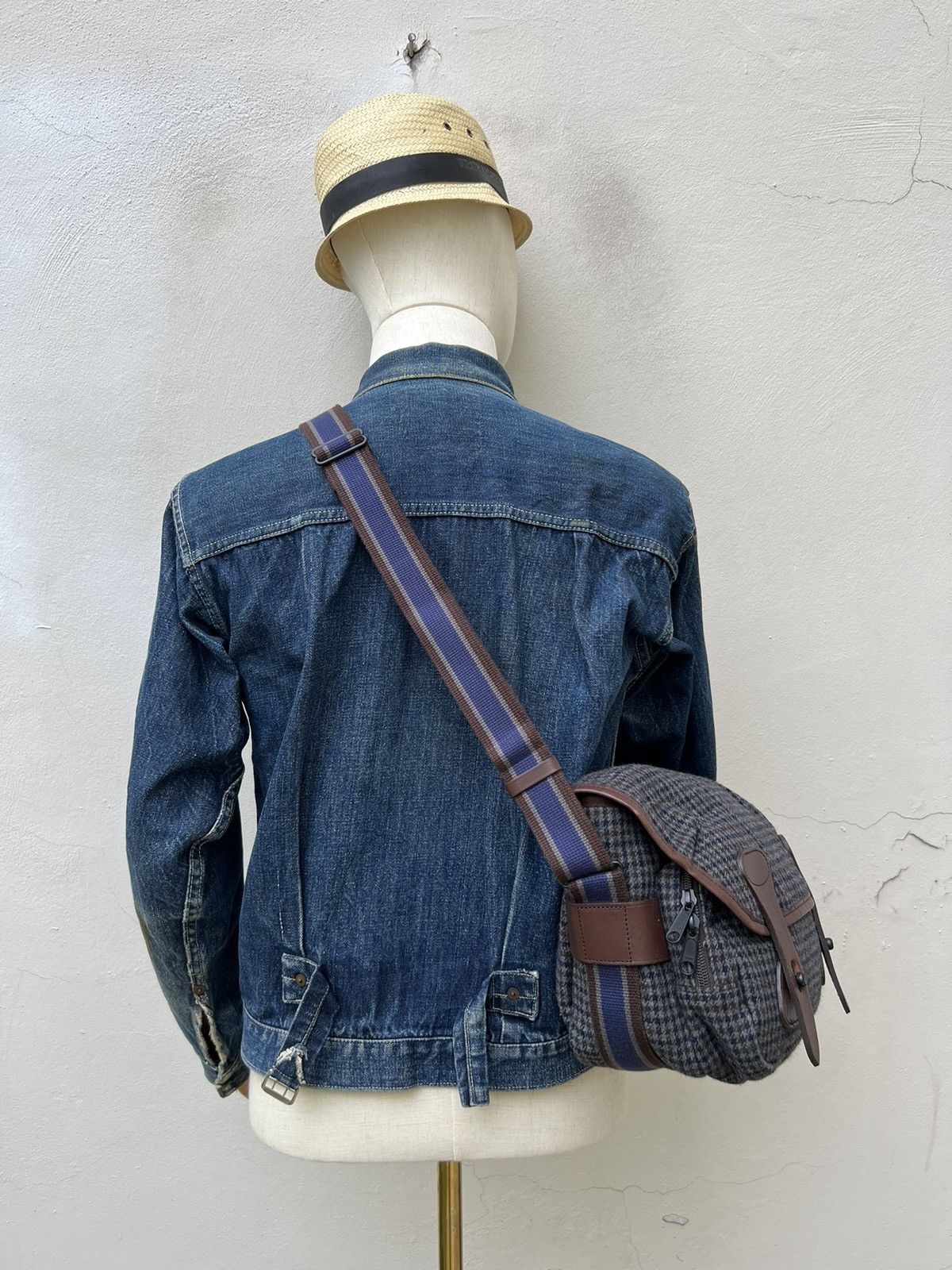 Head Porter Vintage Porter X Headporter Houndstooth Messenger Bag Size ONE SIZE - 3 Thumbnail