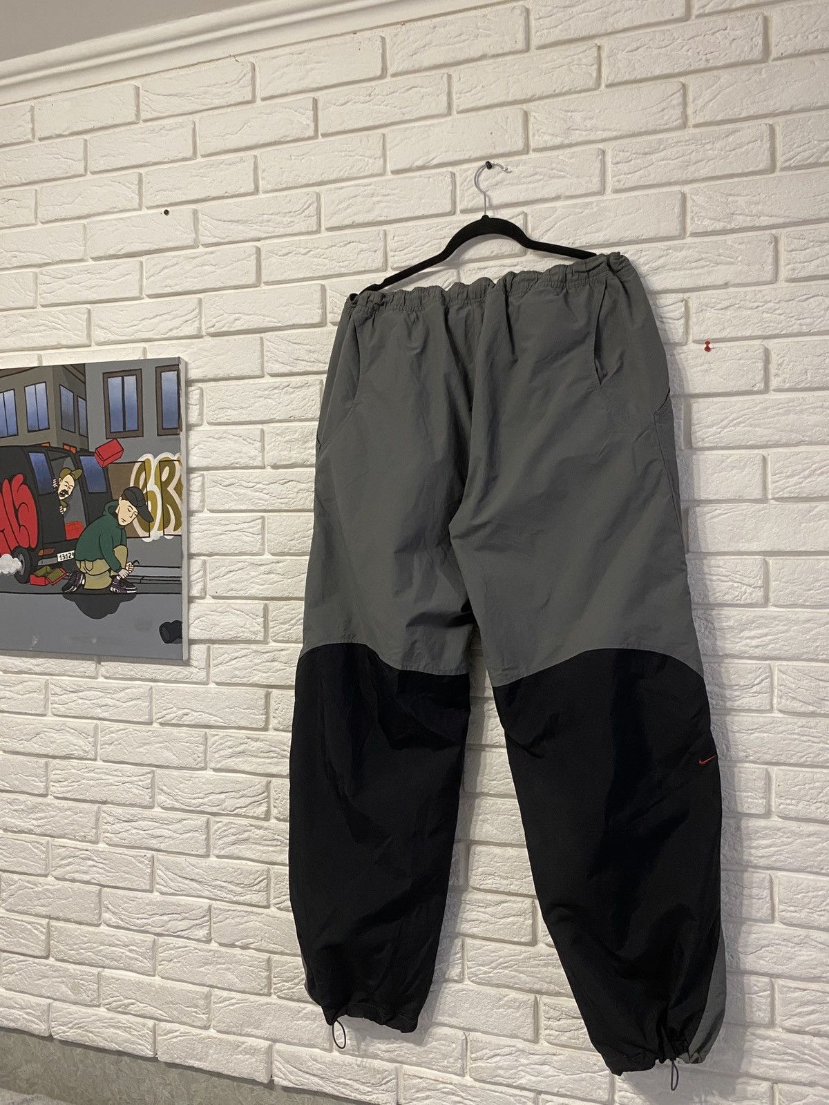 Nike × Vintage NIKE AIR TN GORPCORE TRACK PANTS Y2K DRILL VINTAGE JOGGERS Size US 39 - 8 Thumbnail