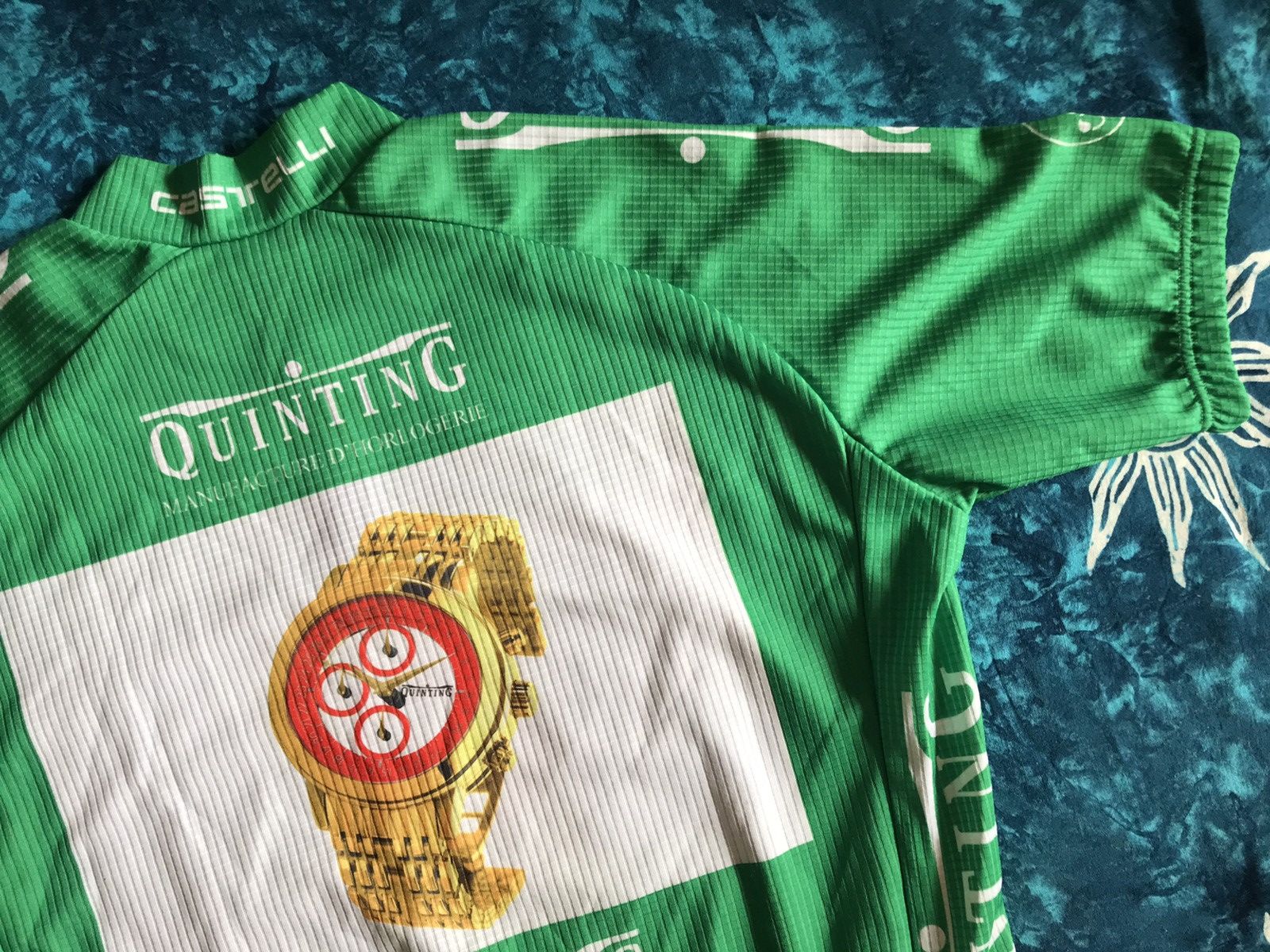 Other VINTAGE CASTELLI TOUR QUINTING WATCHES CYCLING JERSEY Size US L / EU 52-54 / 3 - 17 Thumbnail