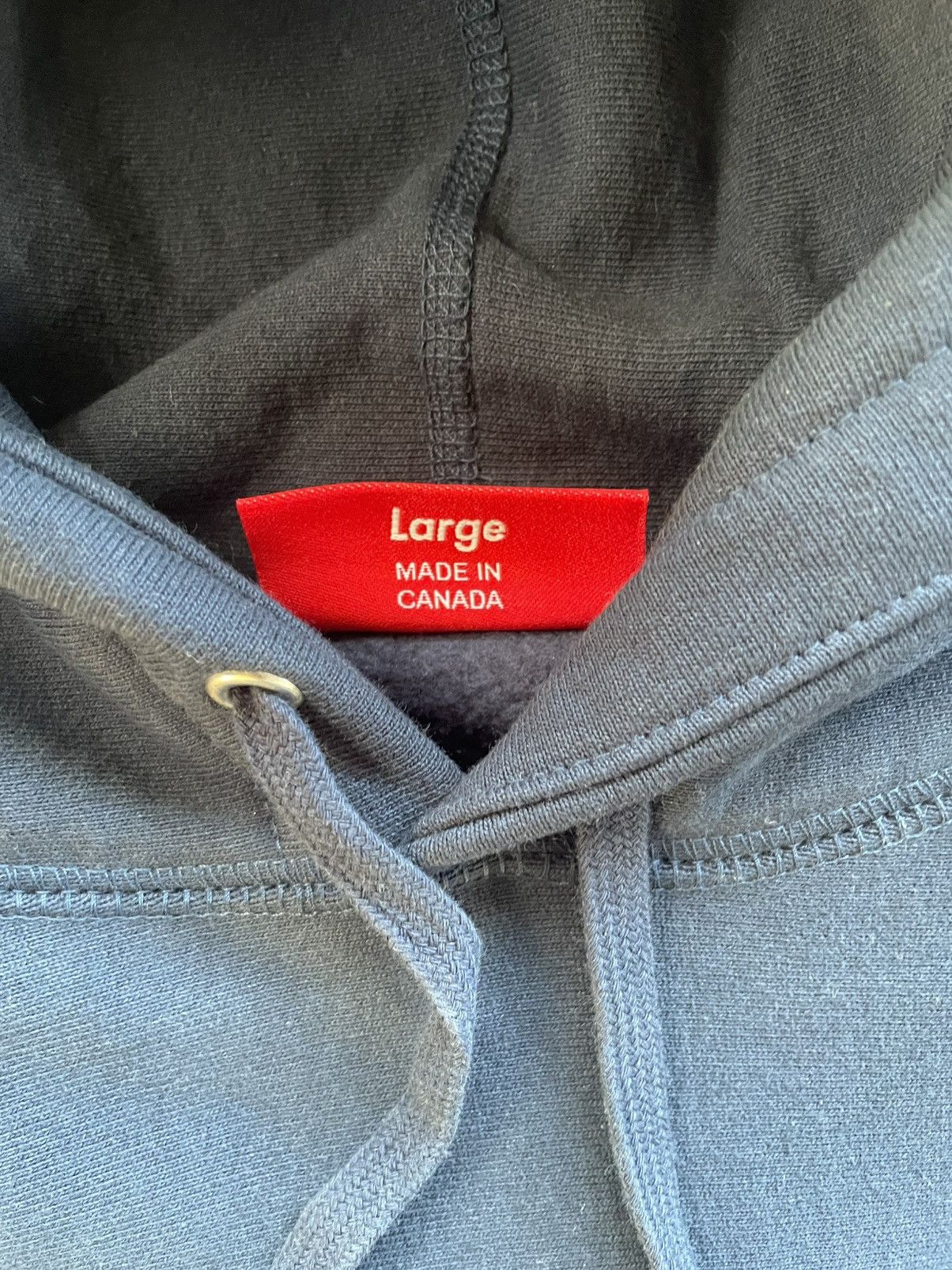 Supreme × Swarovski Swarovski® Supreme Motion Logo Hooded Sweatshirt Size US L / EU 52-54 / 3 - 4 Thumbnail
