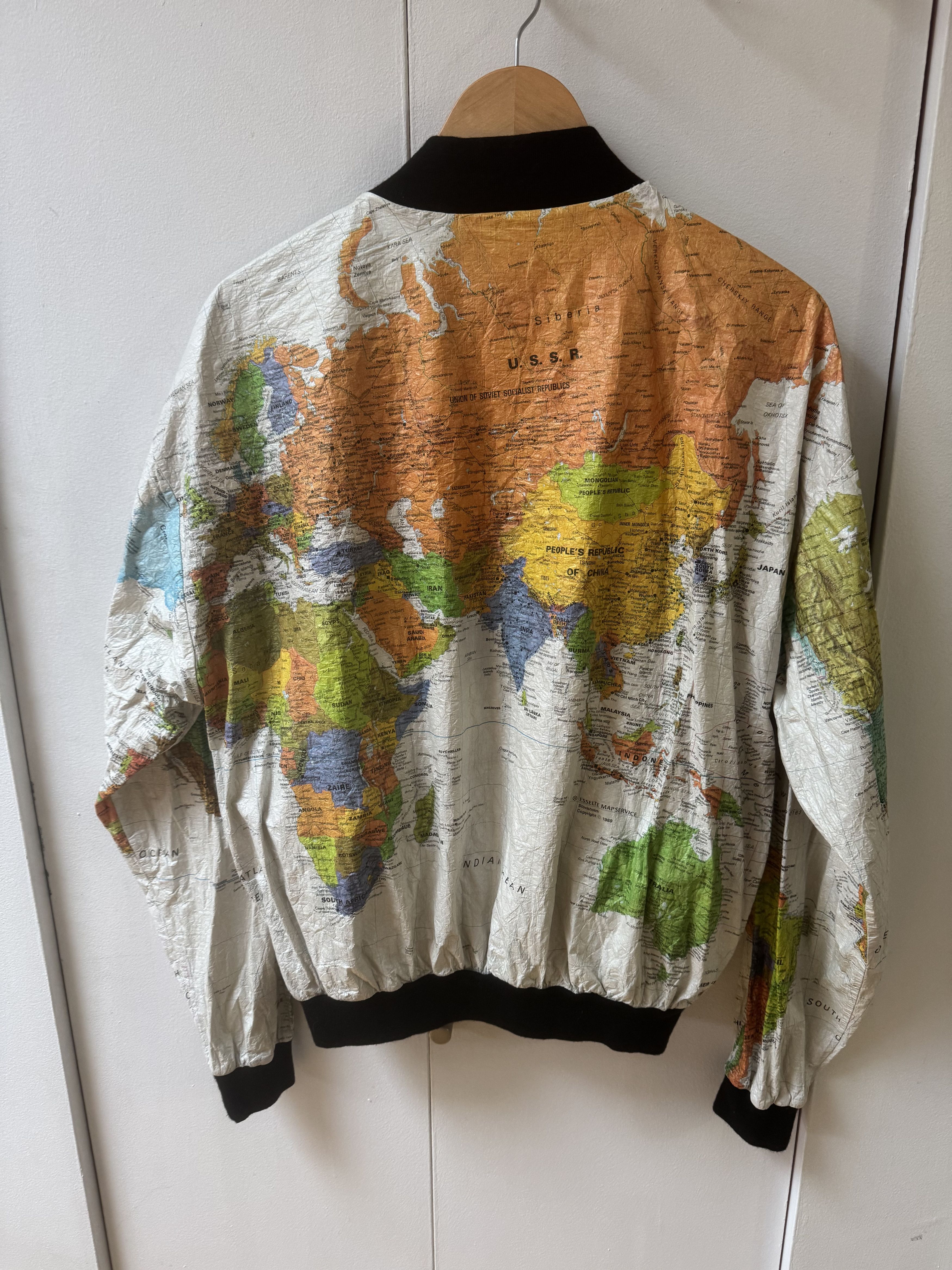 Other Wearin the World Map Bomber Size US XL / EU 56 / 4 - 1 Thumbnail