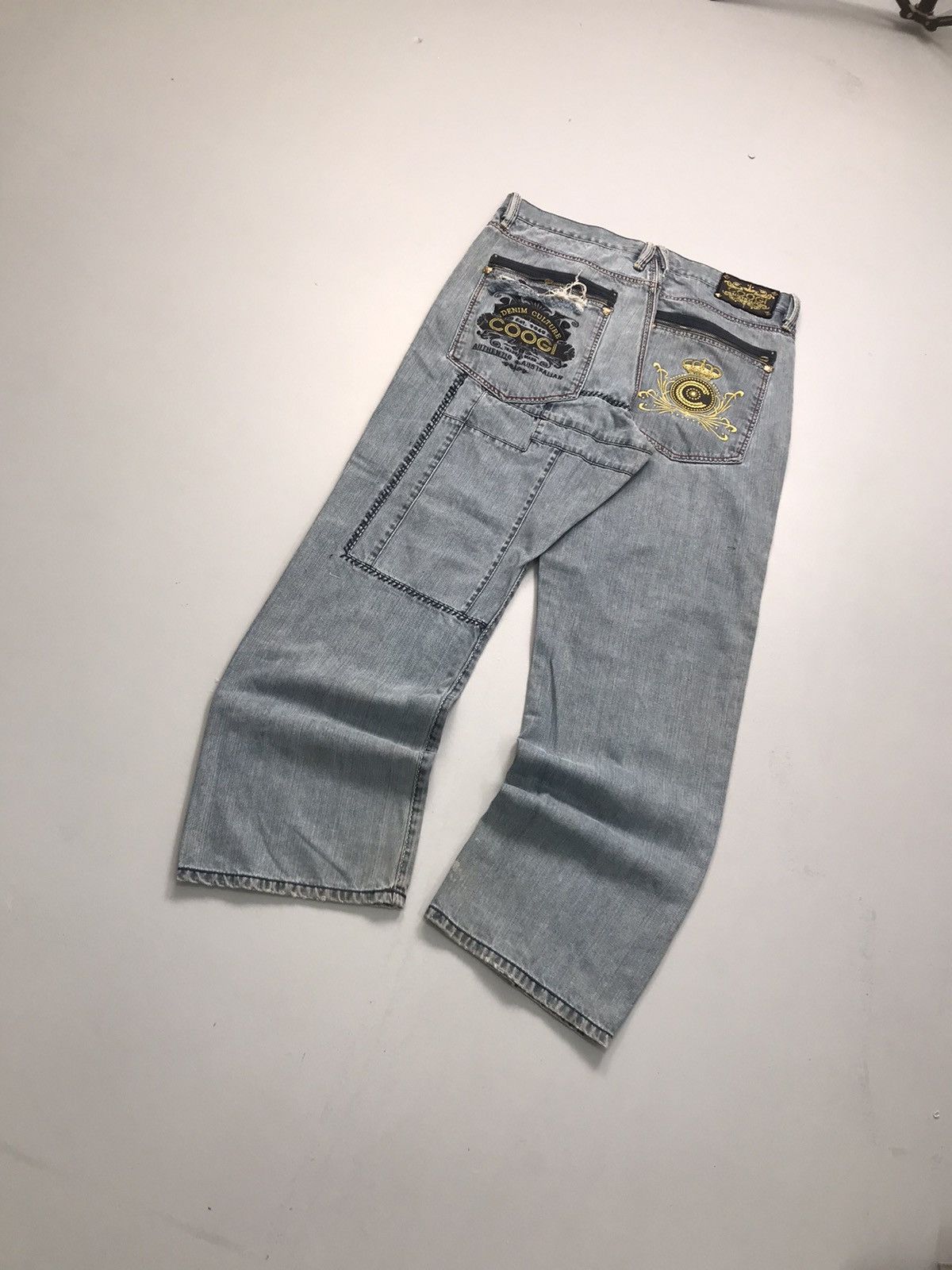 Coogi Vintage Coogi crazy patterns embroidered denim pant Size US 38 / EU 54 - 11 Thumbnail