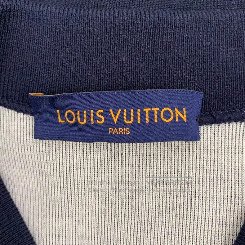 Louis Vuitton Louis Vuitton Dark blue logo presbyopic patchwork wool sta Size US M / EU 48-50 / 2 - 5 Thumbnail