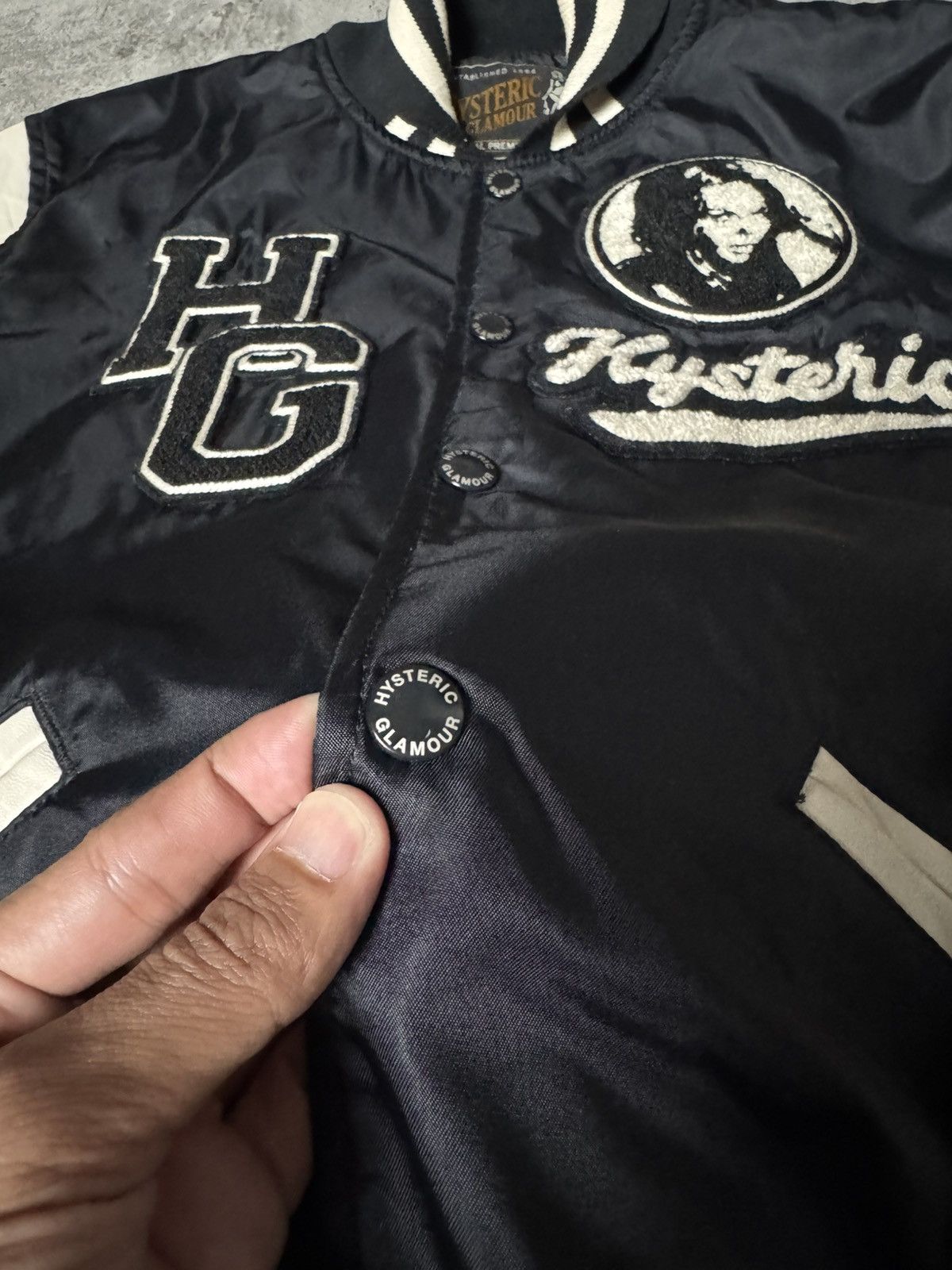 Hysteric Glamour HYSTERIC GLAMOUR STADIUM JUMPER VARSITY JACKET 🔥RARE🔥 Size US L / EU 52-54 / 3 - 5 Thumbnail