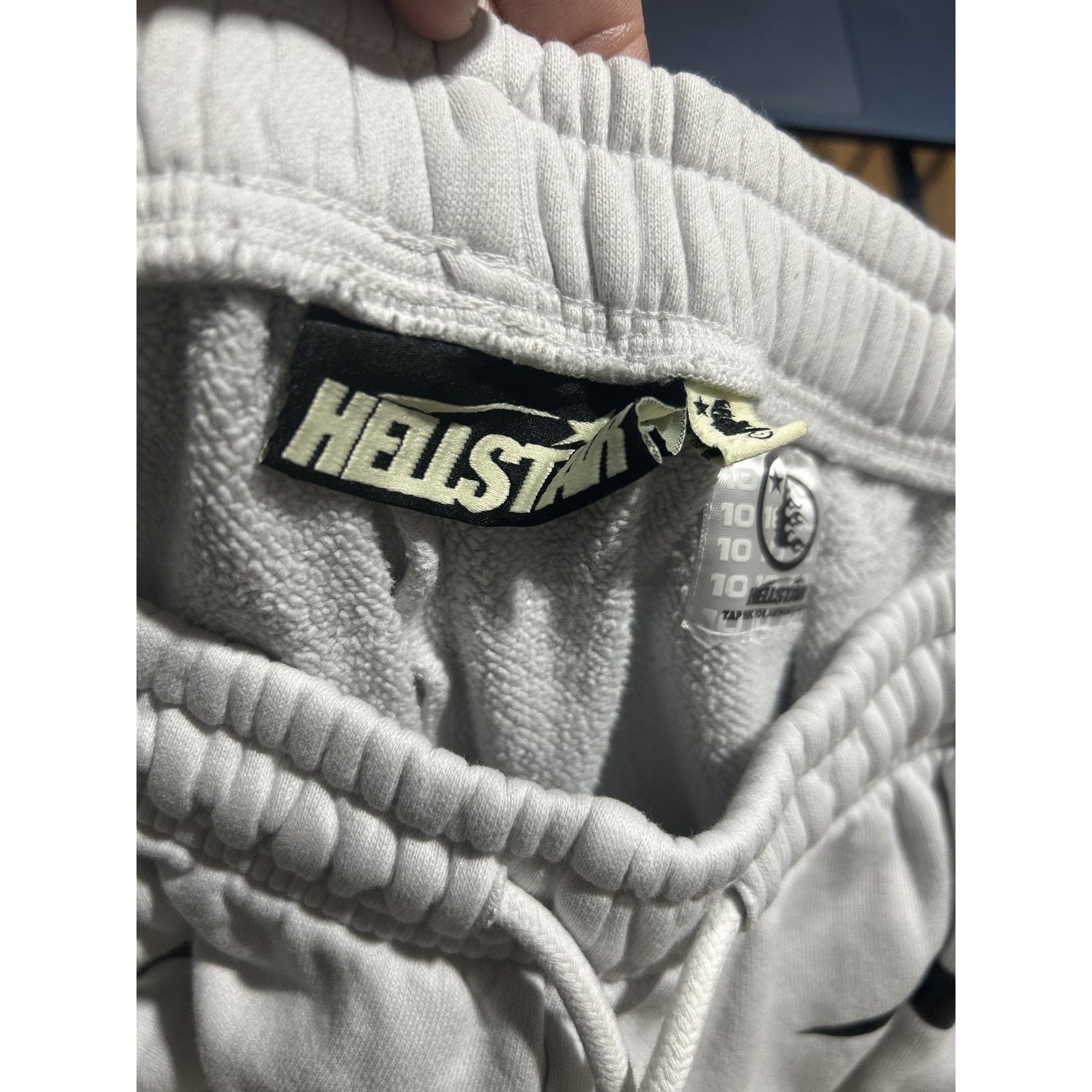 HELLSTAR Hell Star White Warm Up Shorts Size large Preowned Size US 32 / EU 48 - 3 Thumbnail