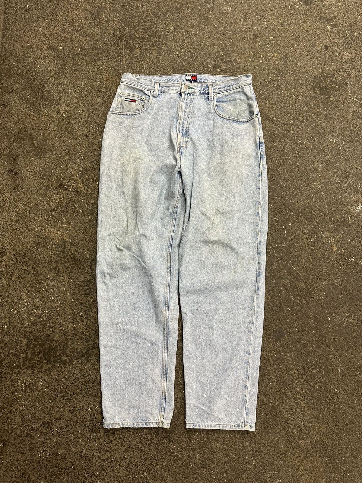 Tommy Hilfiger × Vintage Y2K baggy Tommy jeans Size US 34 / EU 50 - 7 Thumbnail