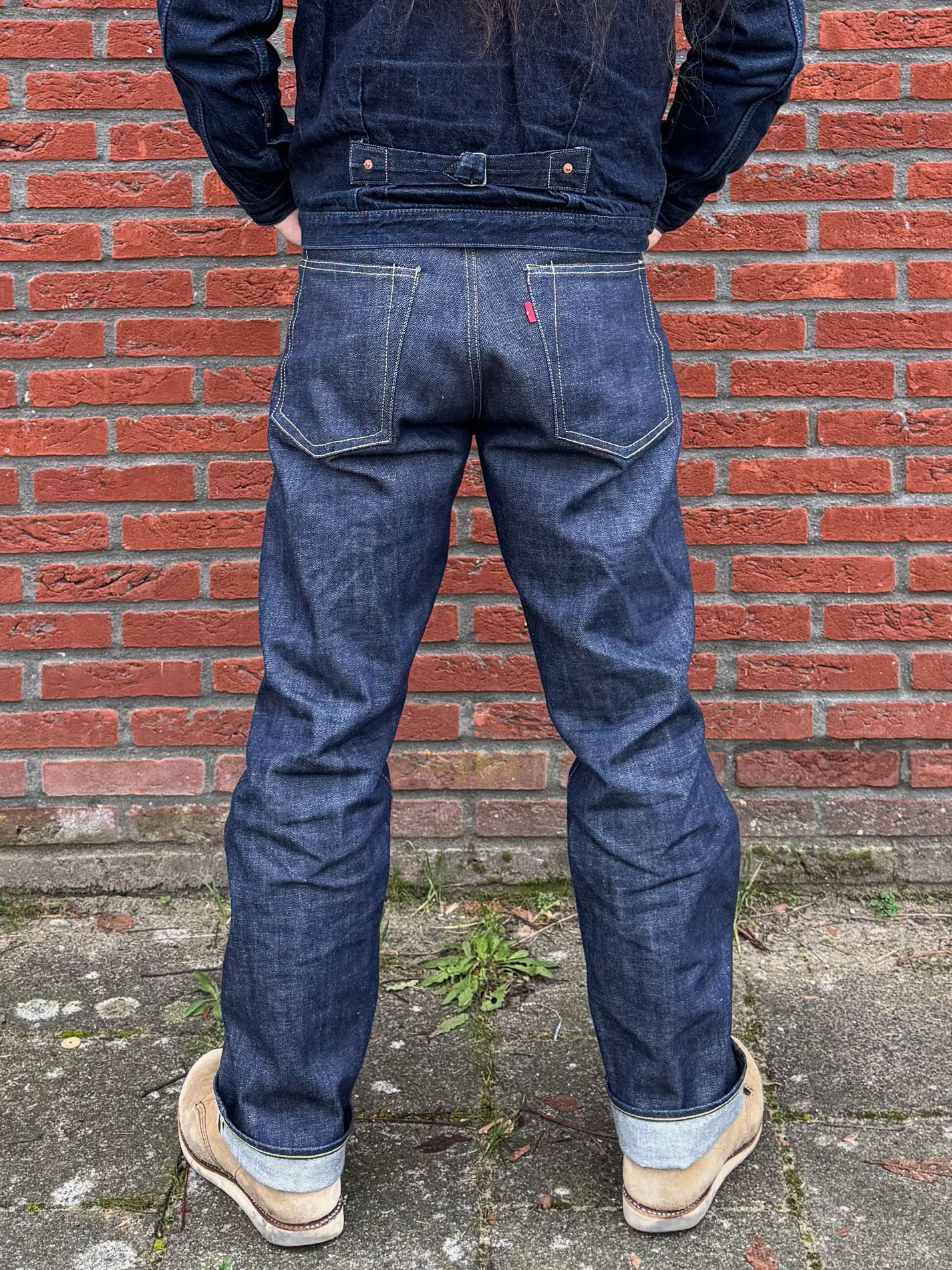 Japanese Brand HANDS-ON S47 W32 x L36 1947-type Hand-crafted Selvedge Jeans Size US 32 / EU 48 - 20 Thumbnail