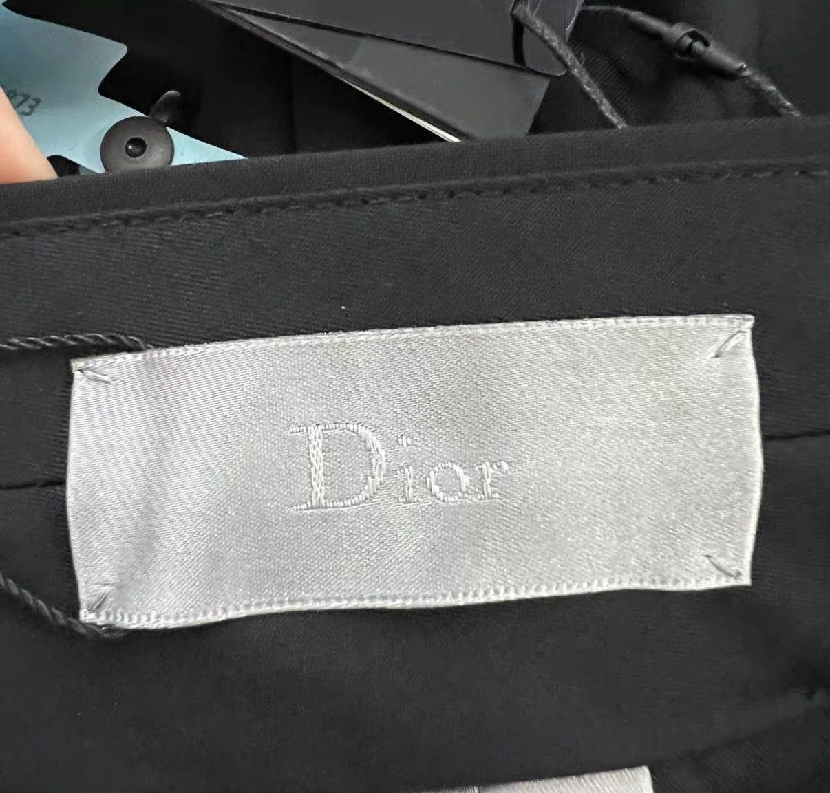 Dior Dior Black Dress Pants J41 Size US 28 / EU 44 - 4 Thumbnail
