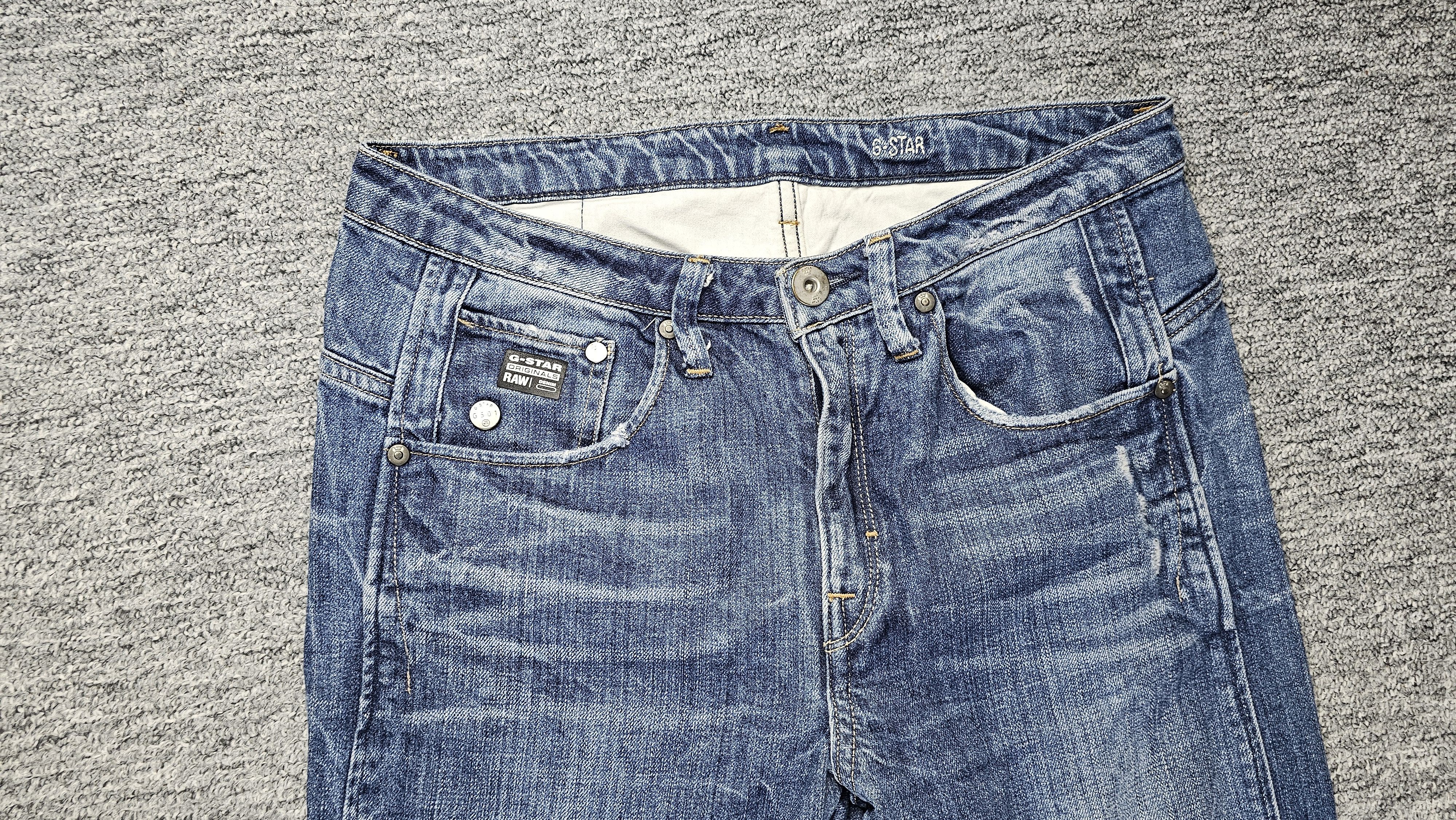G-Star G-Star Raw Arc 3D Tapered Cotton Denim Jeans Womens W26 L32 Size 26" / US 2 / IT 38 - 3 Thumbnail