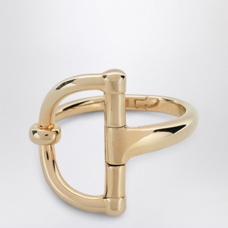 Gucci Gucci Gold Bracelet With Half Bit Size ONE SIZE - 1 Thumbnail