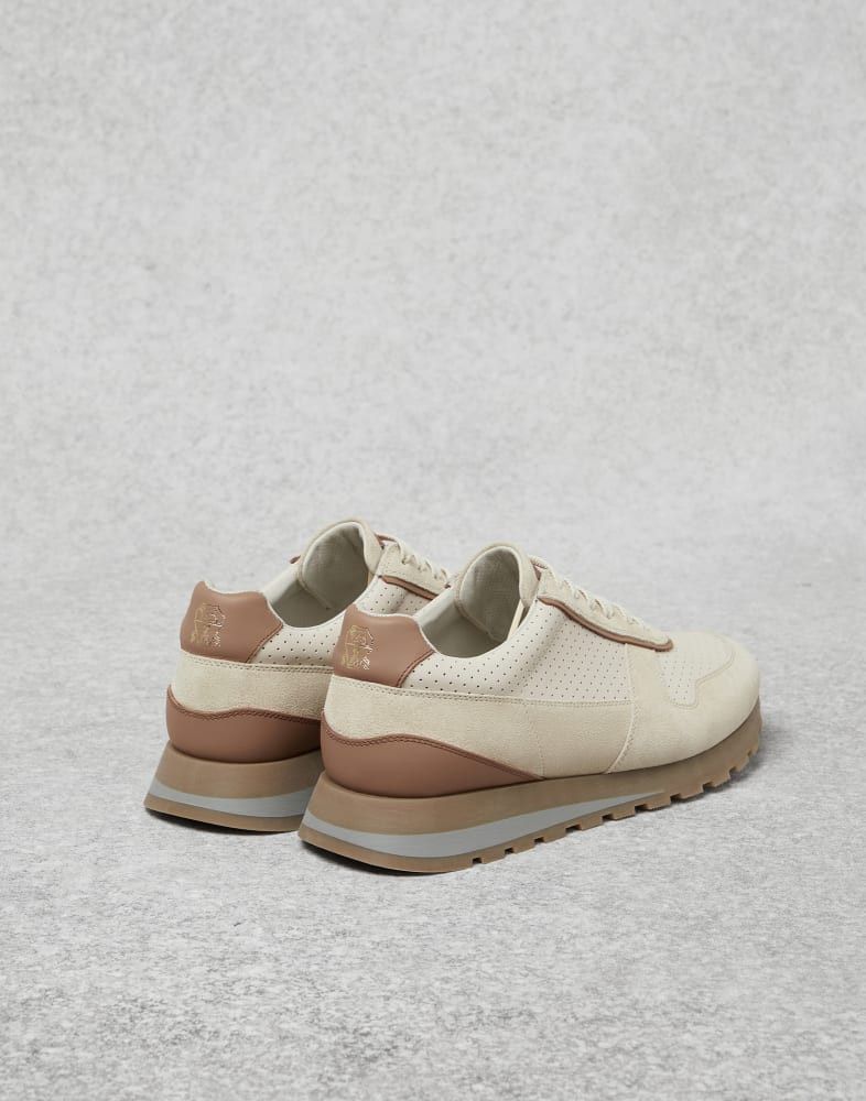 Brunello Cucinelli o1w1db10924 Sneaker in Beige Size US 9 / EU 42 - 4 Thumbnail
