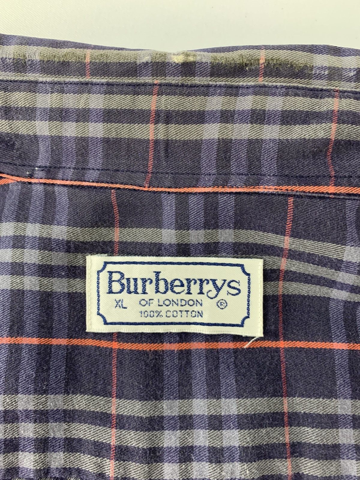 Burberry 90s Burberrys Of London Checked Button Up Shirt Size US XL / EU 56 / 4 - 7 Thumbnail